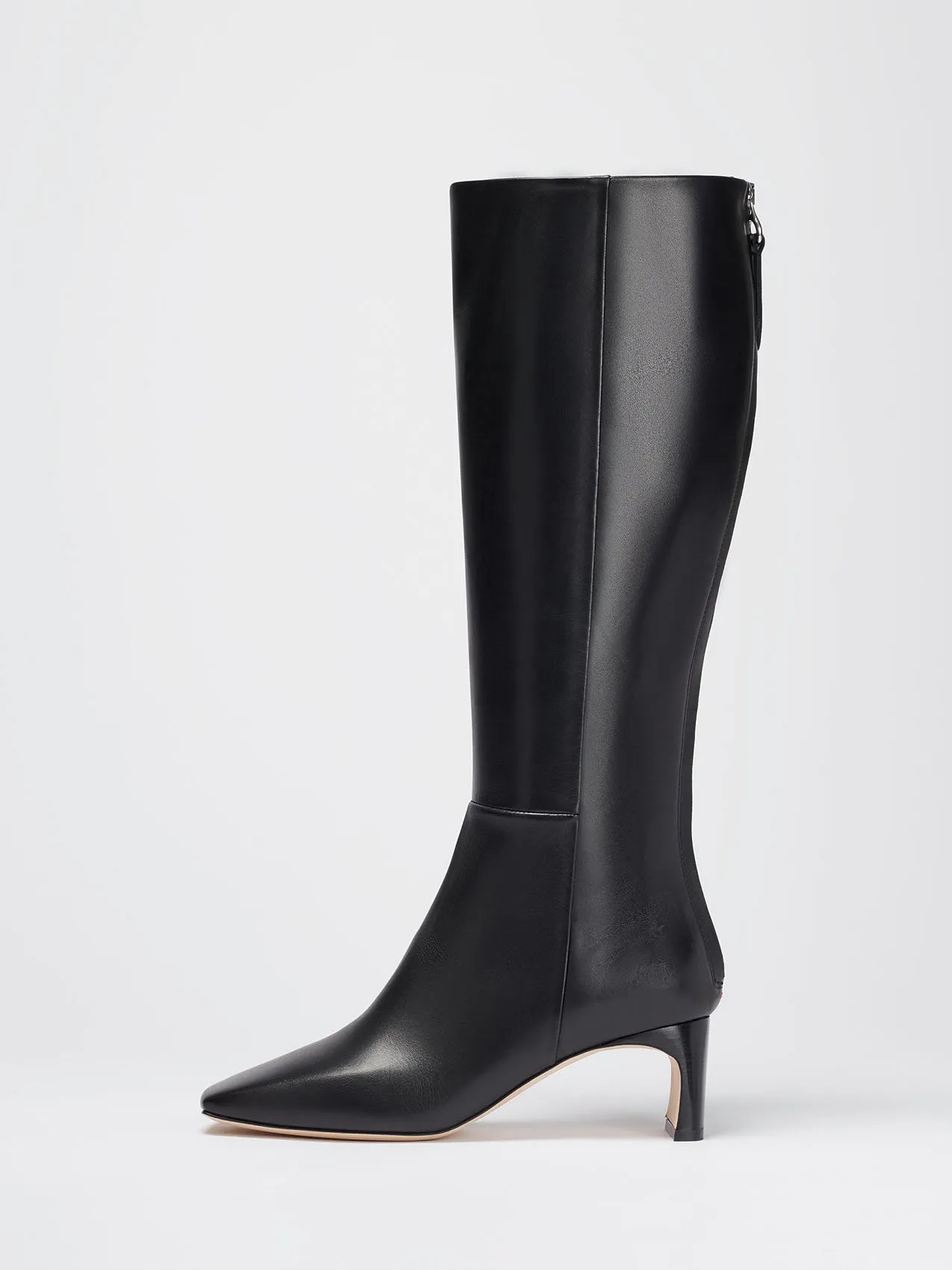 Tove Leather Knee-High Boots sold by Aeyde