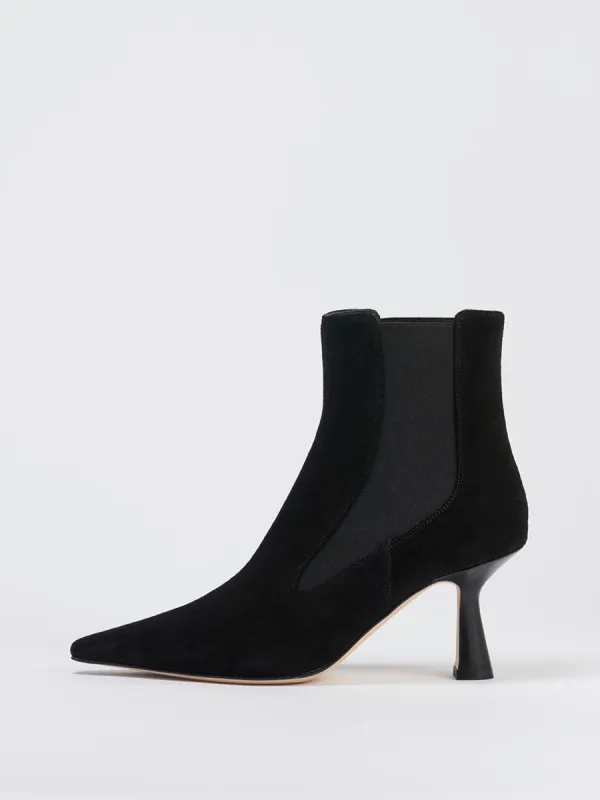 Selena Black Suede made by Aeyde