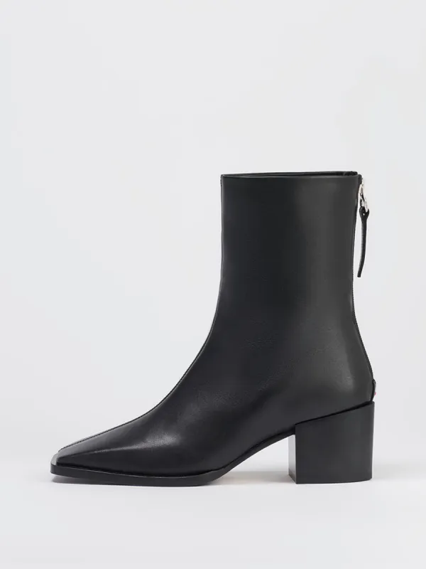 Amina Leather Ankle Boots made by Aeyde