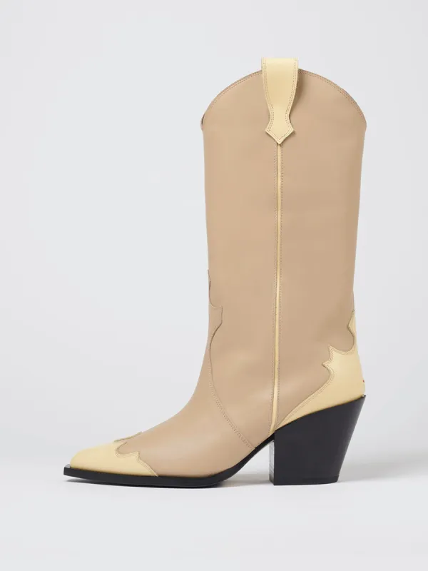 Ariel Leather Cowboy Boots sold by Aeyde