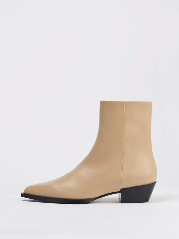 Ruby Leather Ankle Boots sold by Aeyde