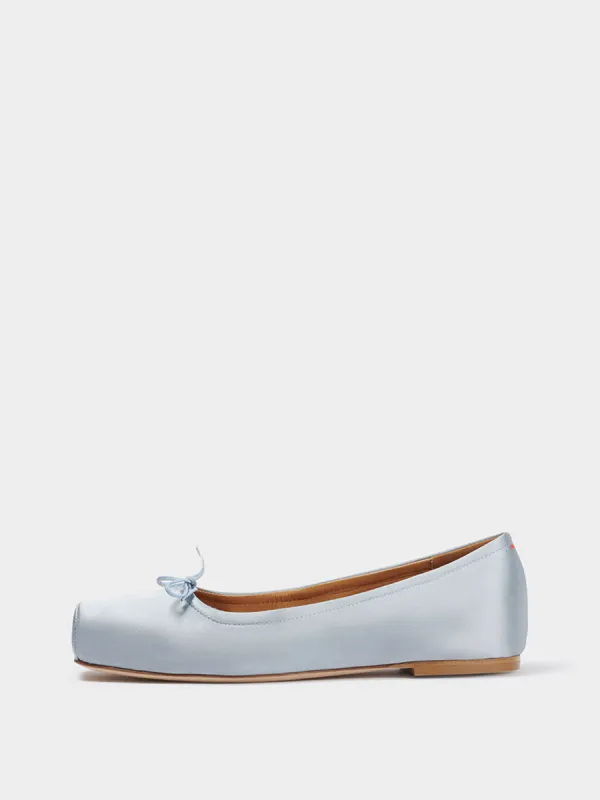 Gabriella Satin Ballet Flats sold by Aeyde
