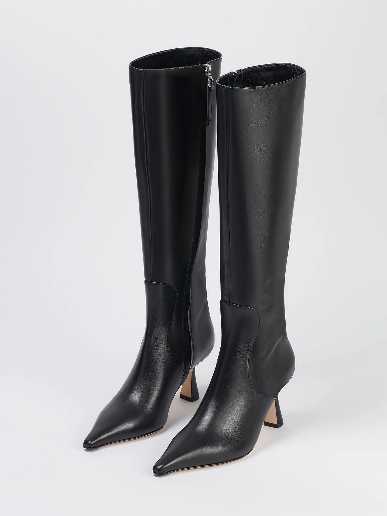Esme Leather Knee-High Boots sold by Aeyde product image thumbnail 2