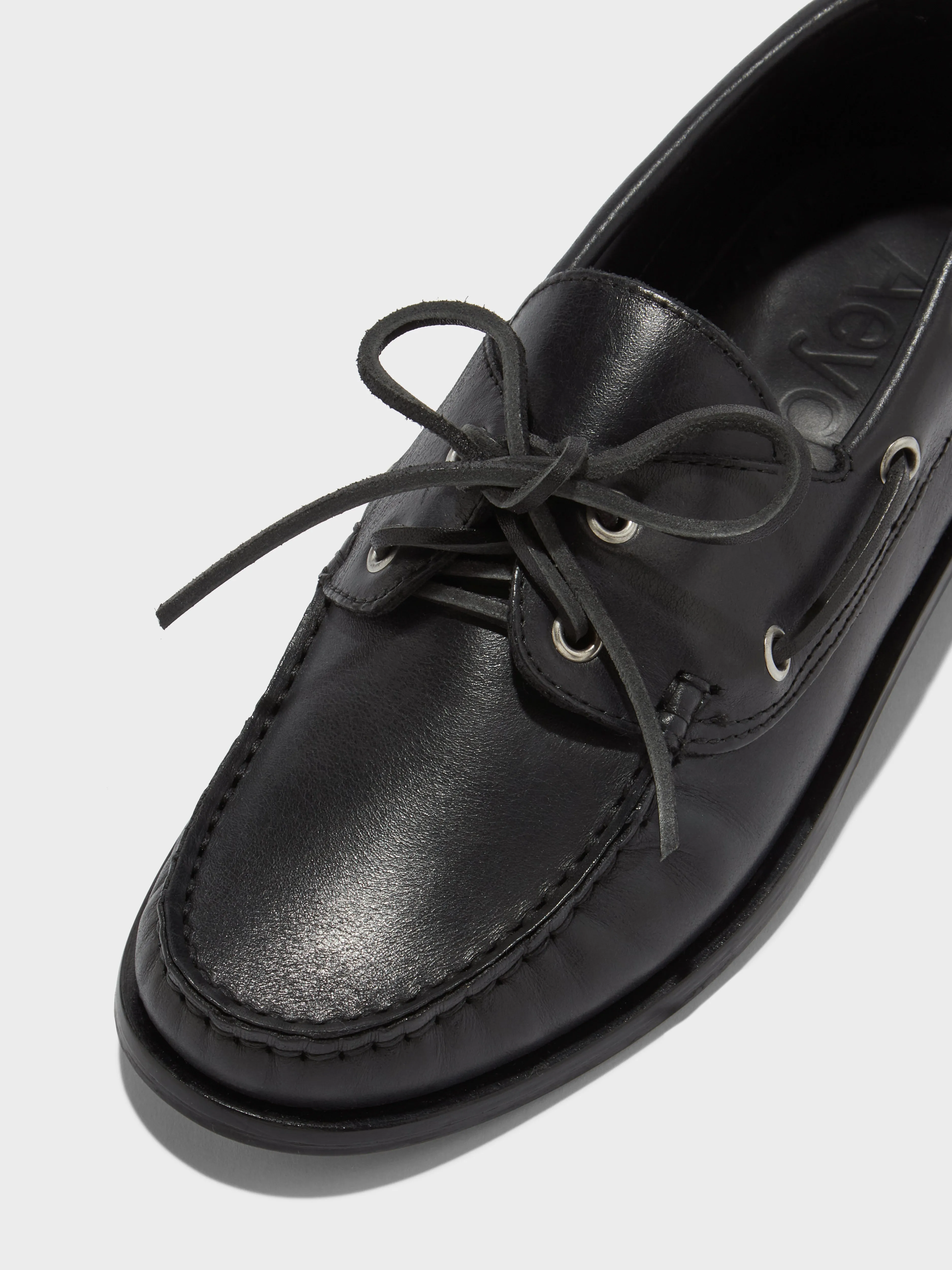 Harris Leather Moccasin Flats sold by Aeyde product image thumbnail 3