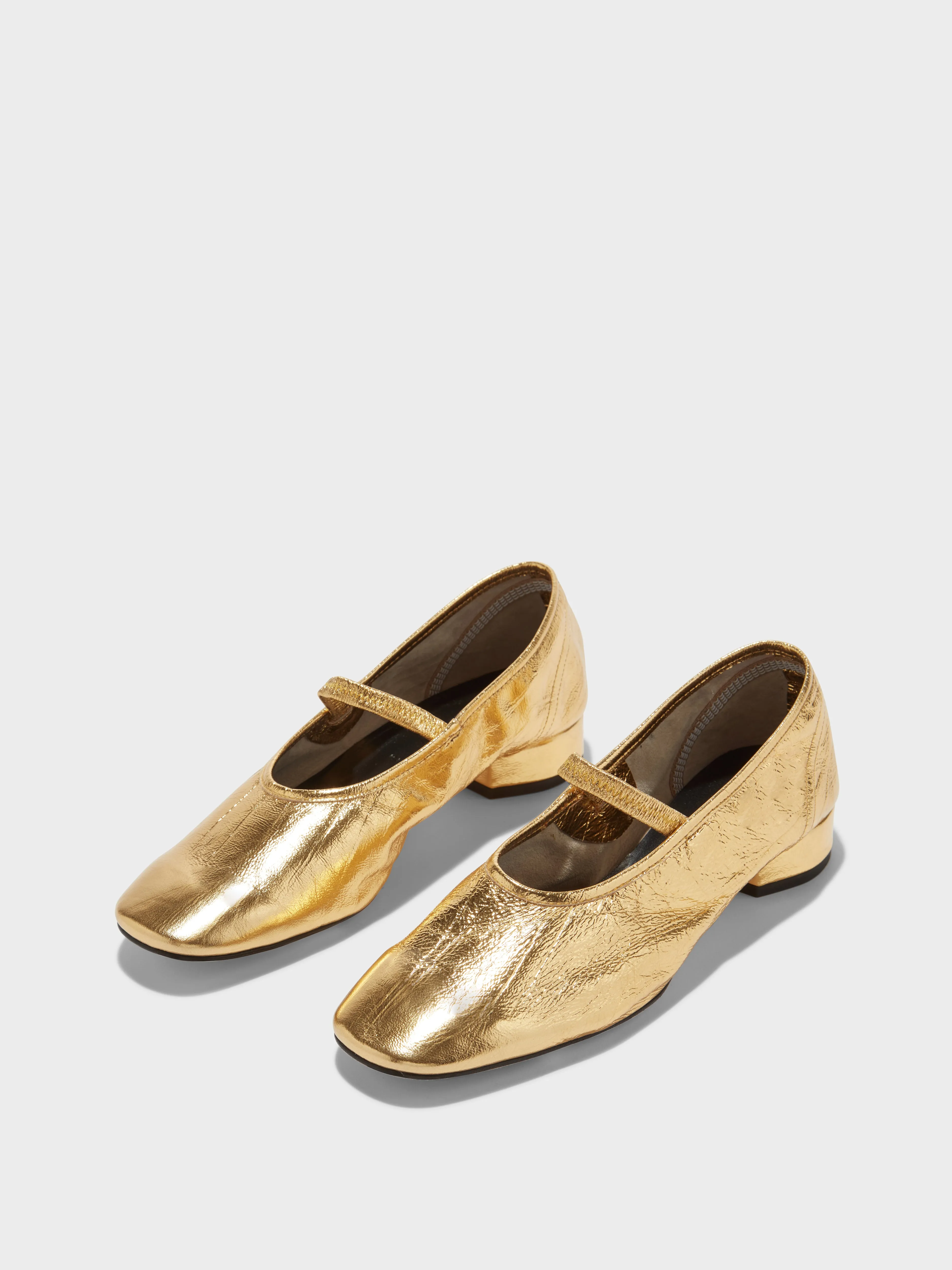 Pippa Laminated Leather Ballet Flats sold by Aeyde product image thumbnail 2