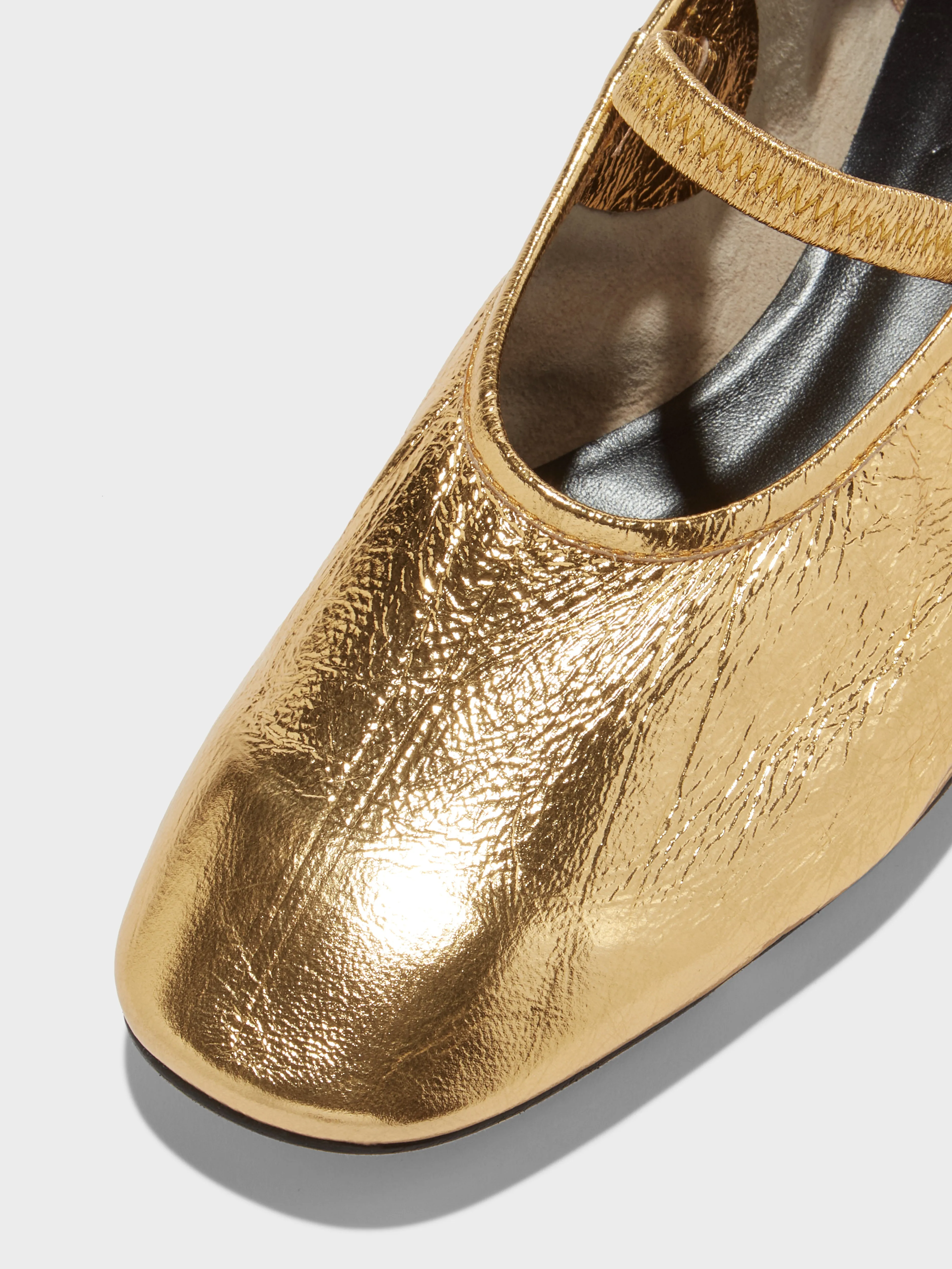 Pippa Laminated Leather Ballet Flats sold by Aeyde product image thumbnail 3