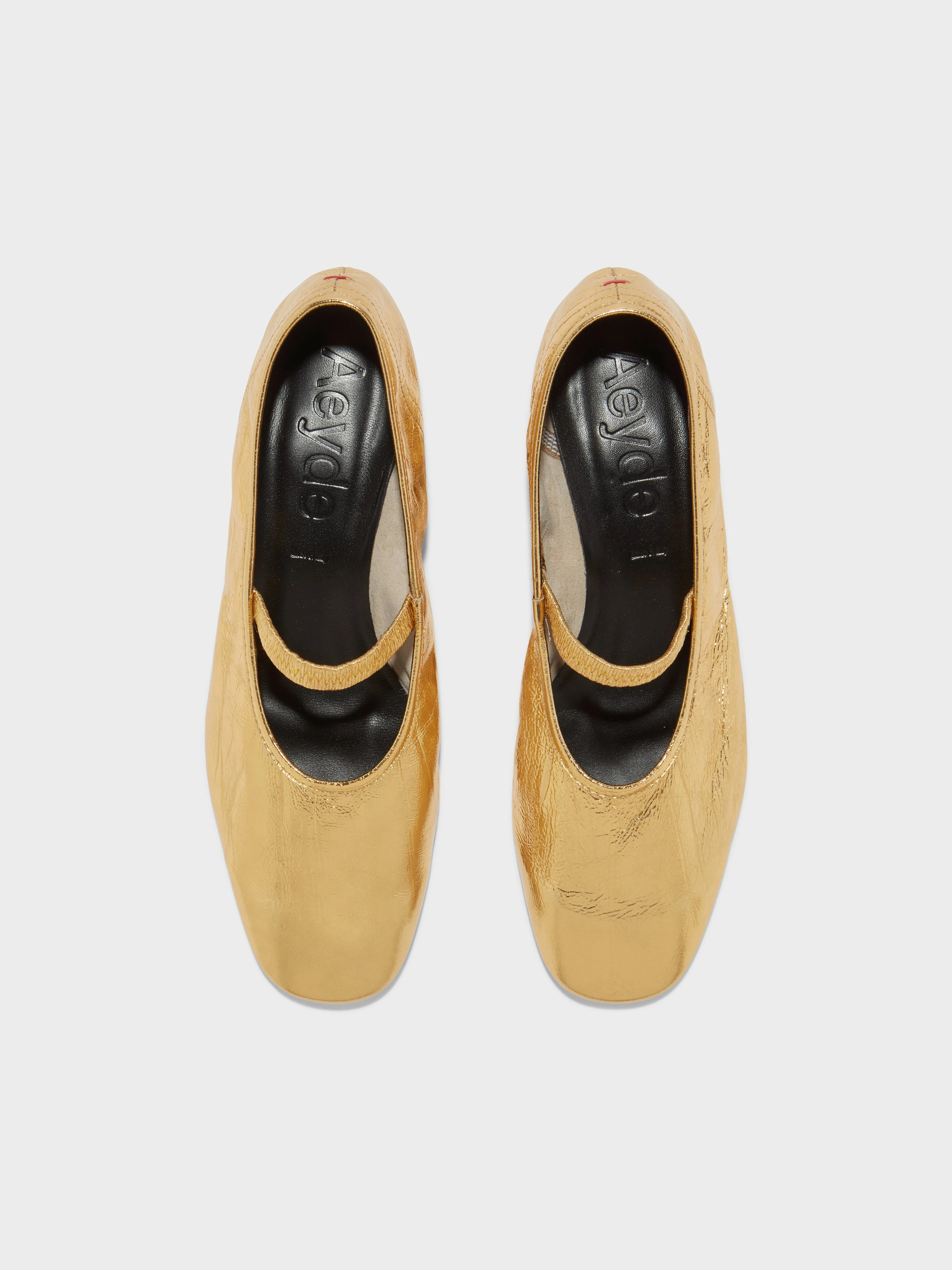 Pippa Laminated Leather Ballet Flats sold by Aeyde product image thumbnail 5