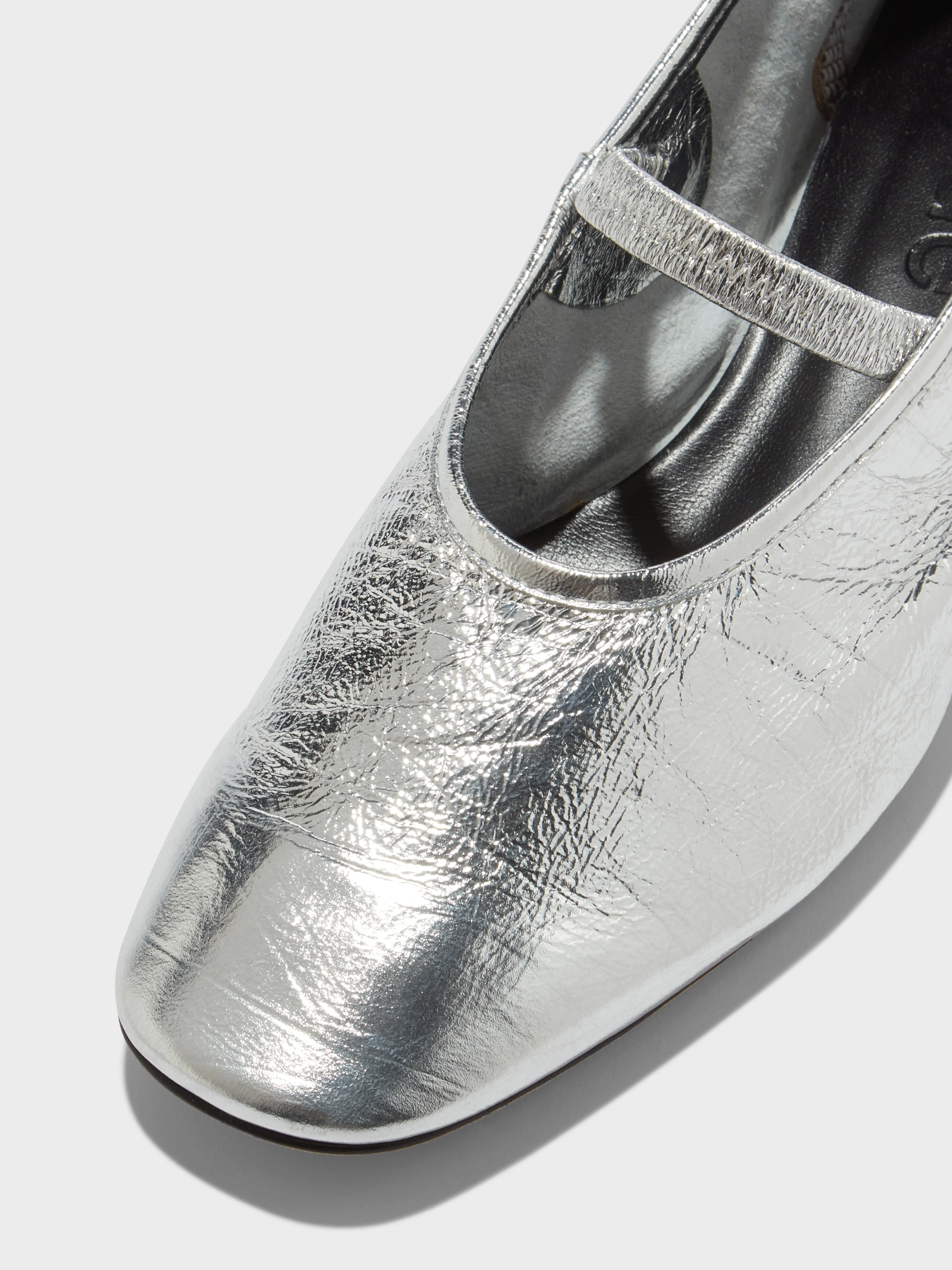 Pippa Laminated Leather Ballet Flats sold by Aeyde product image thumbnail 3