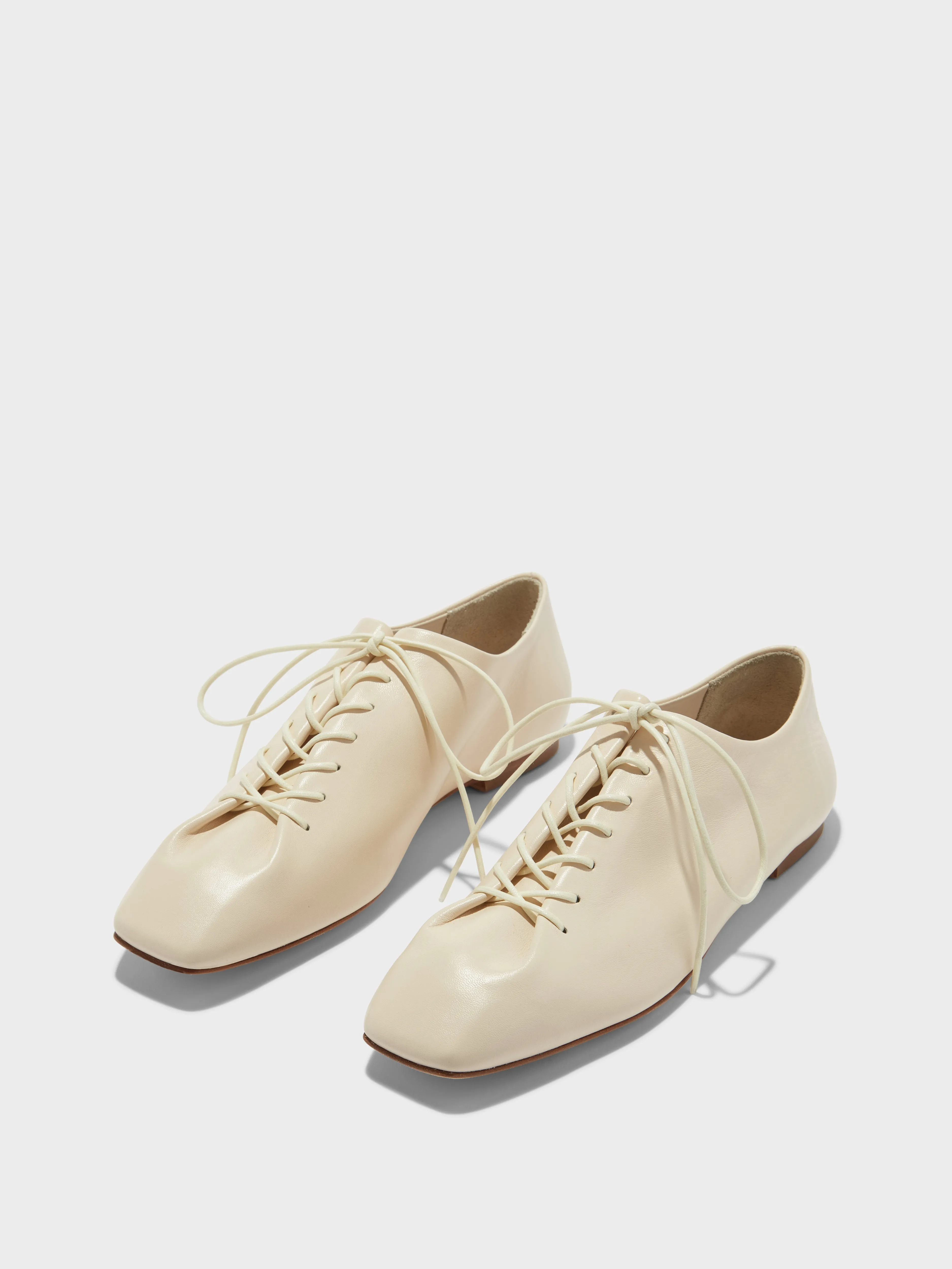 Isla Leather Lace-up Flats sold by Aeyde product image thumbnail 2