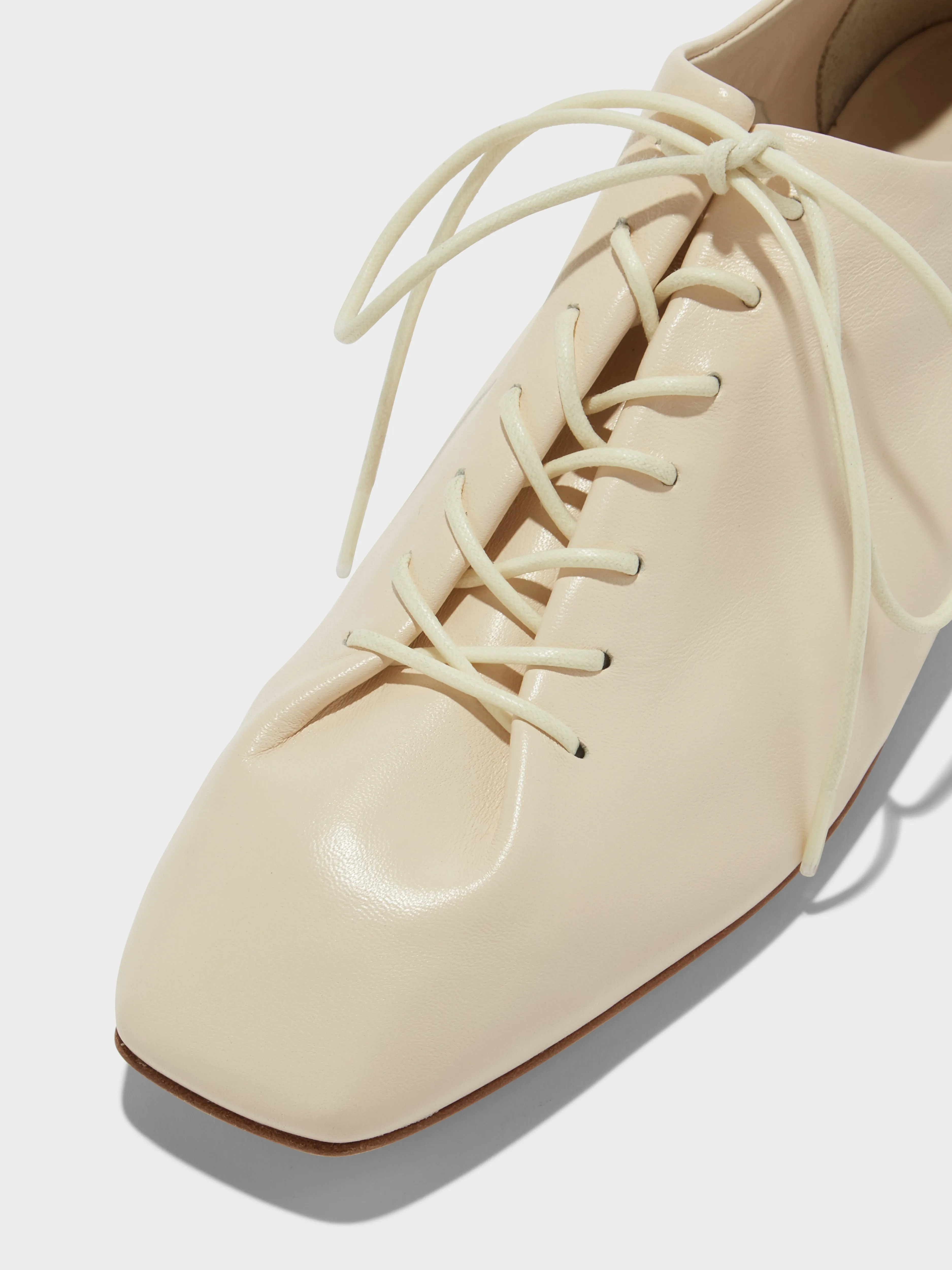 Isla Leather Lace-up Flats sold by Aeyde product image thumbnail 3