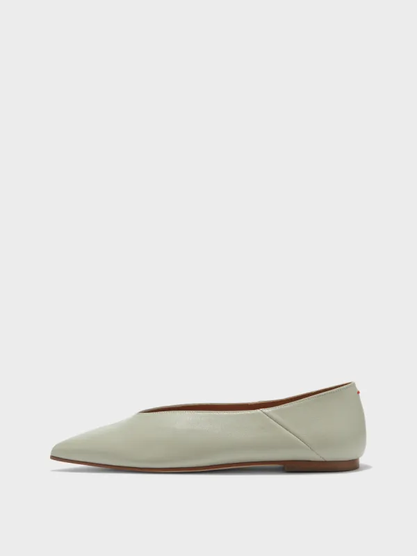 Moa Leather Ballet Flats sold by Aeyde