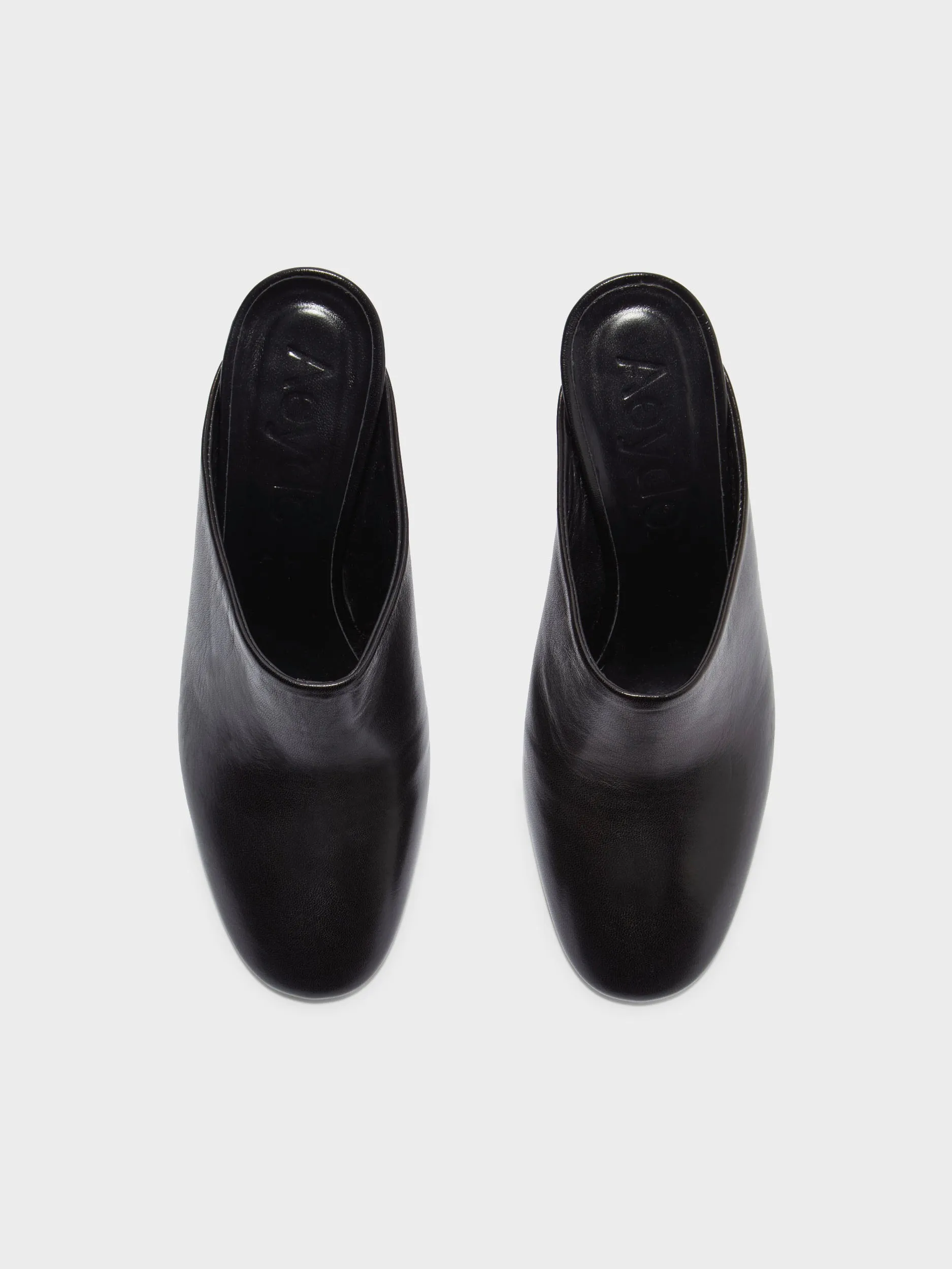 Mila Leather Mule Pumps sold by Aeyde product image thumbnail 5