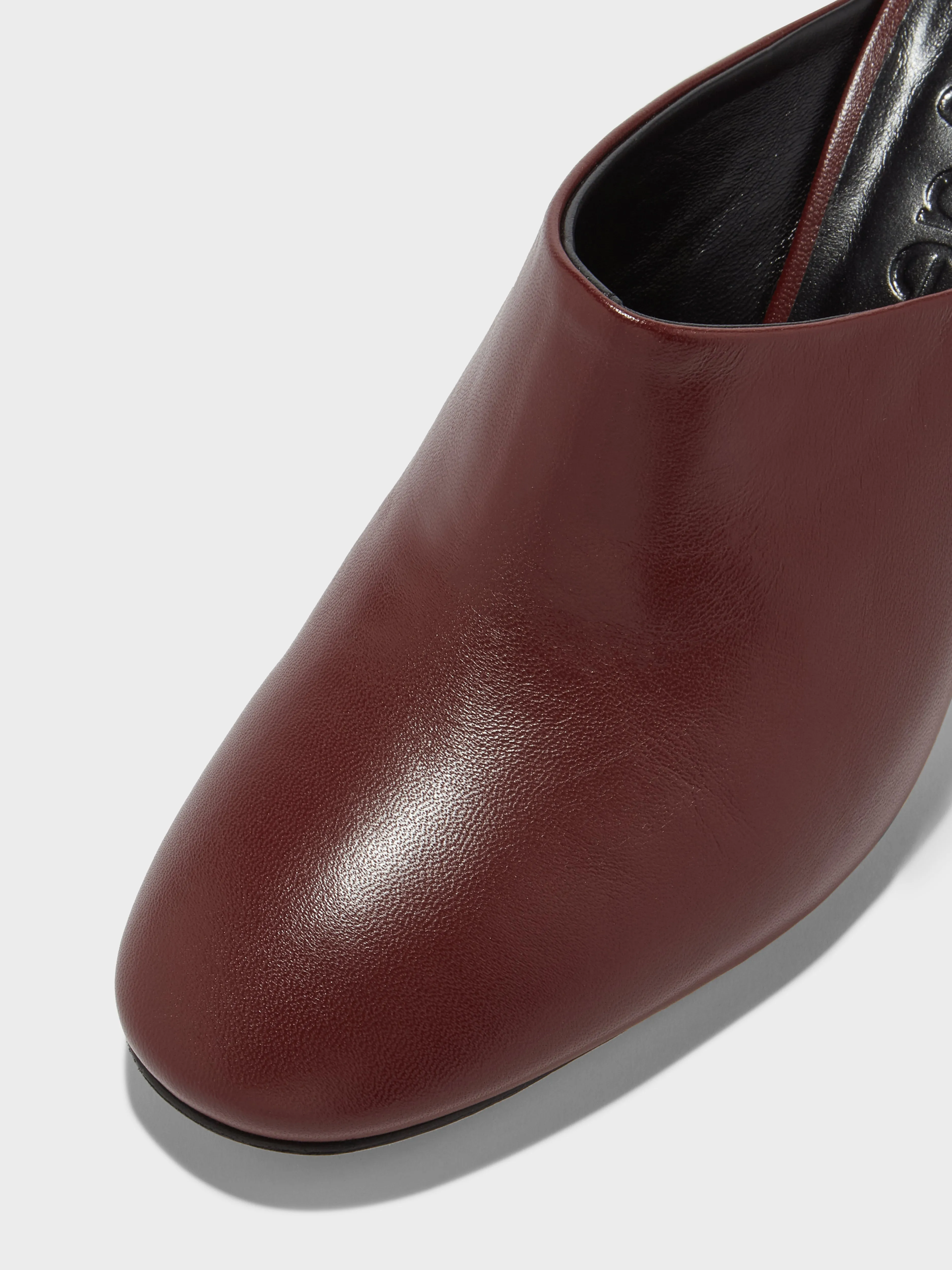 Mila Leather Mule Pumps sold by Aeyde product image thumbnail 3