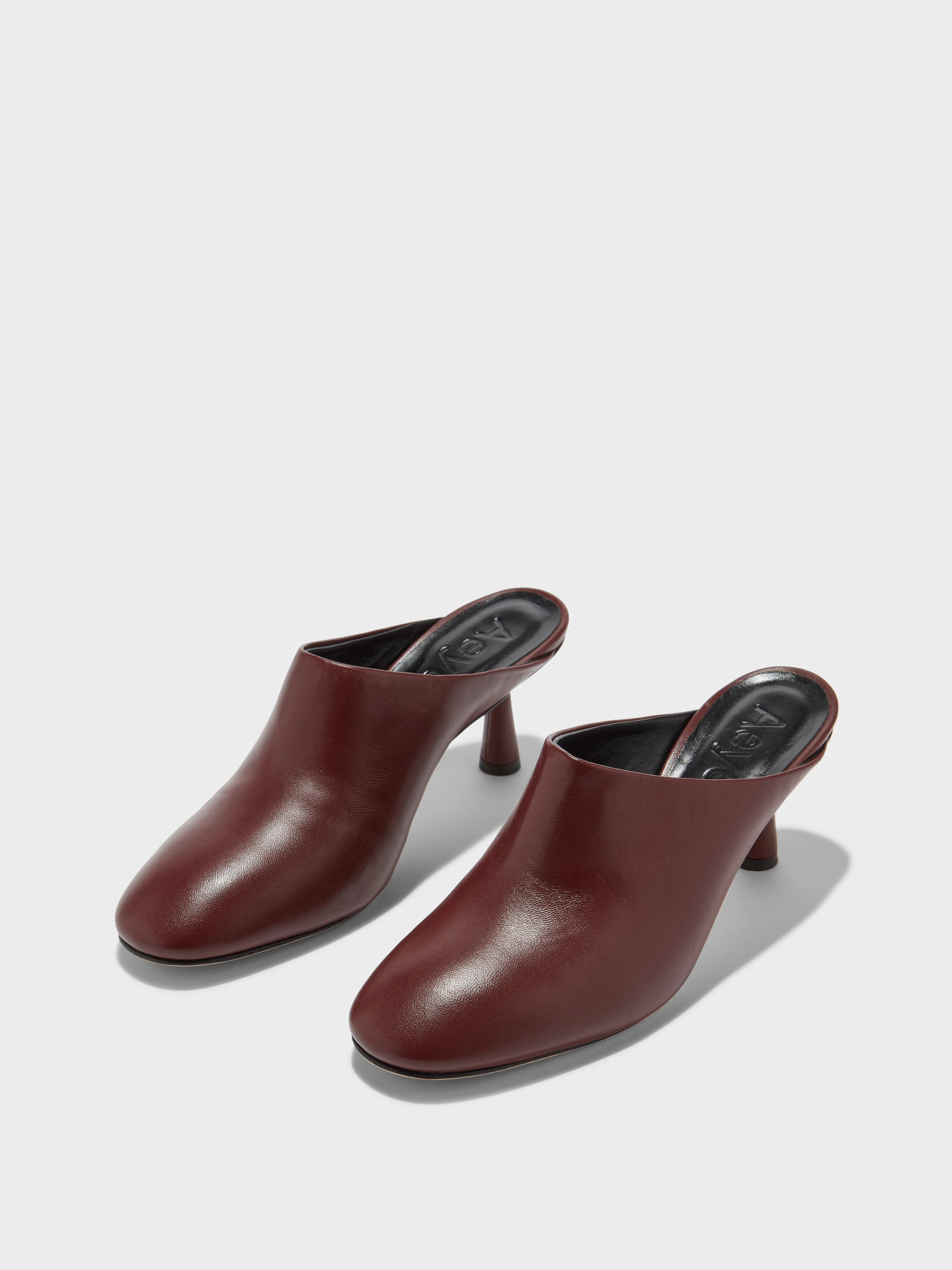Mila Leather Mule Pumps sold by Aeyde product image thumbnail 2