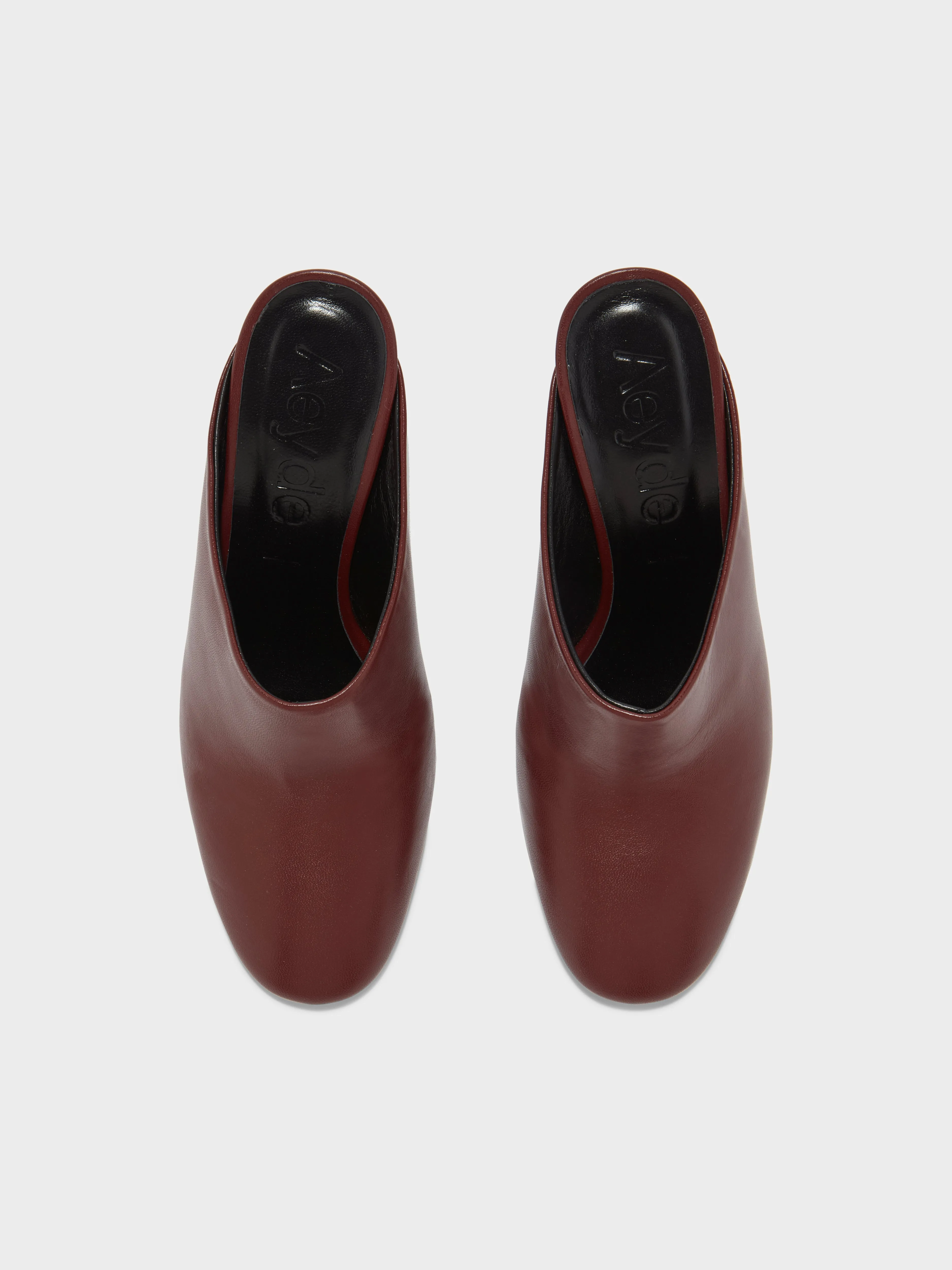 Mila Leather Mule Pumps sold by Aeyde product image thumbnail 5