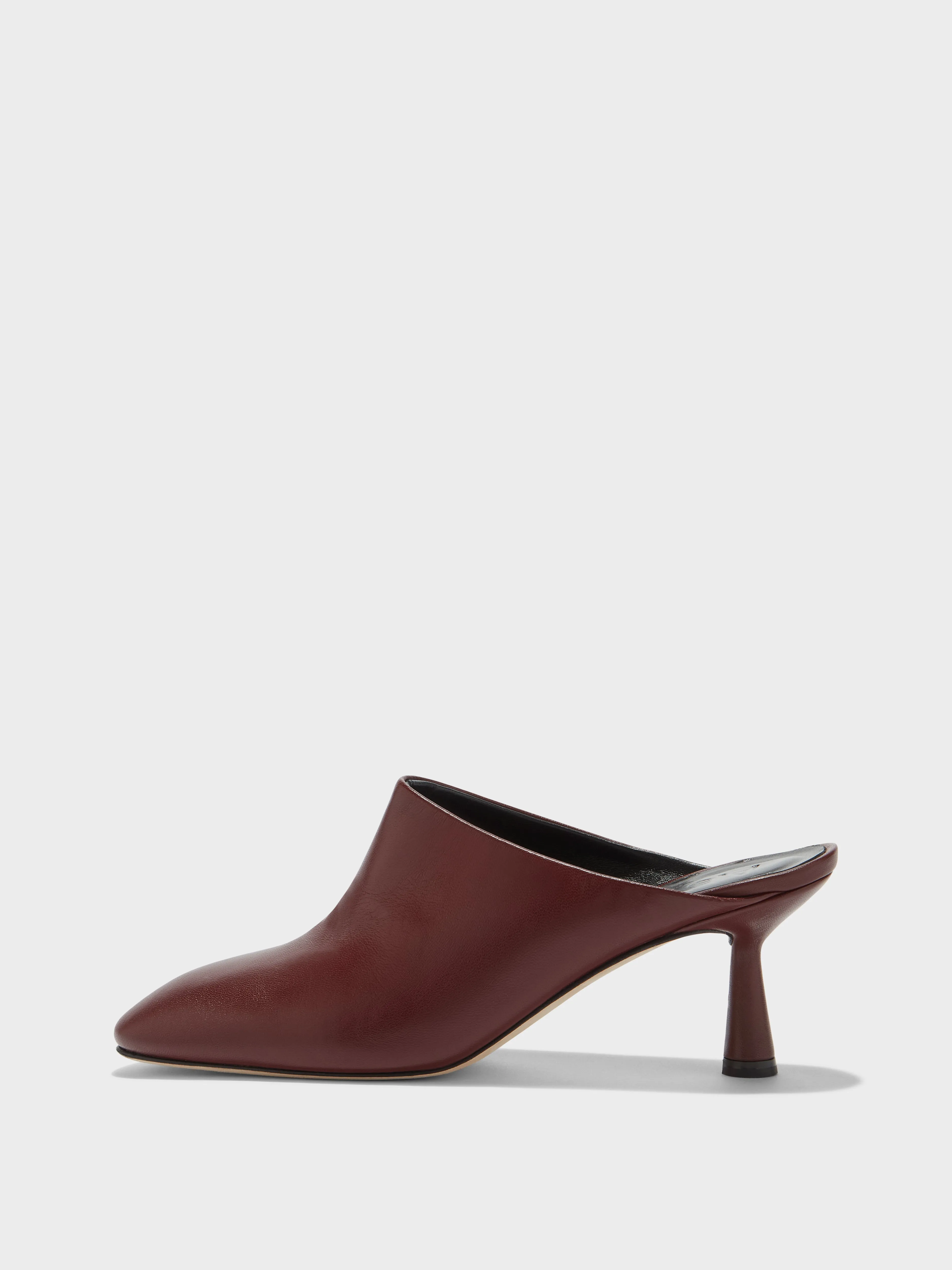 Mila Leather Mule Pumps sold by Aeyde