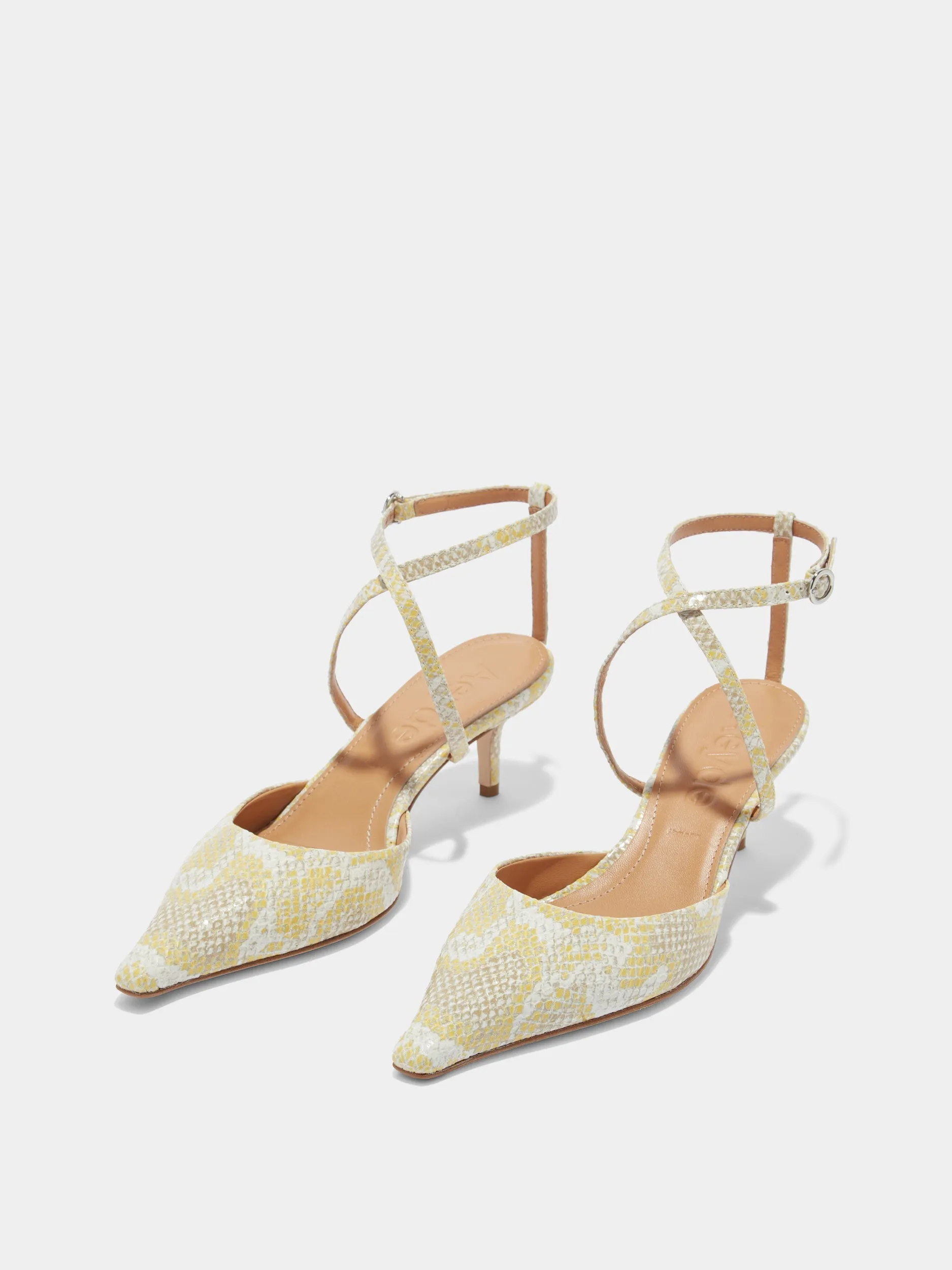 Salome Leather Stiletto Pumps sold by Aeyde product image thumbnail 2