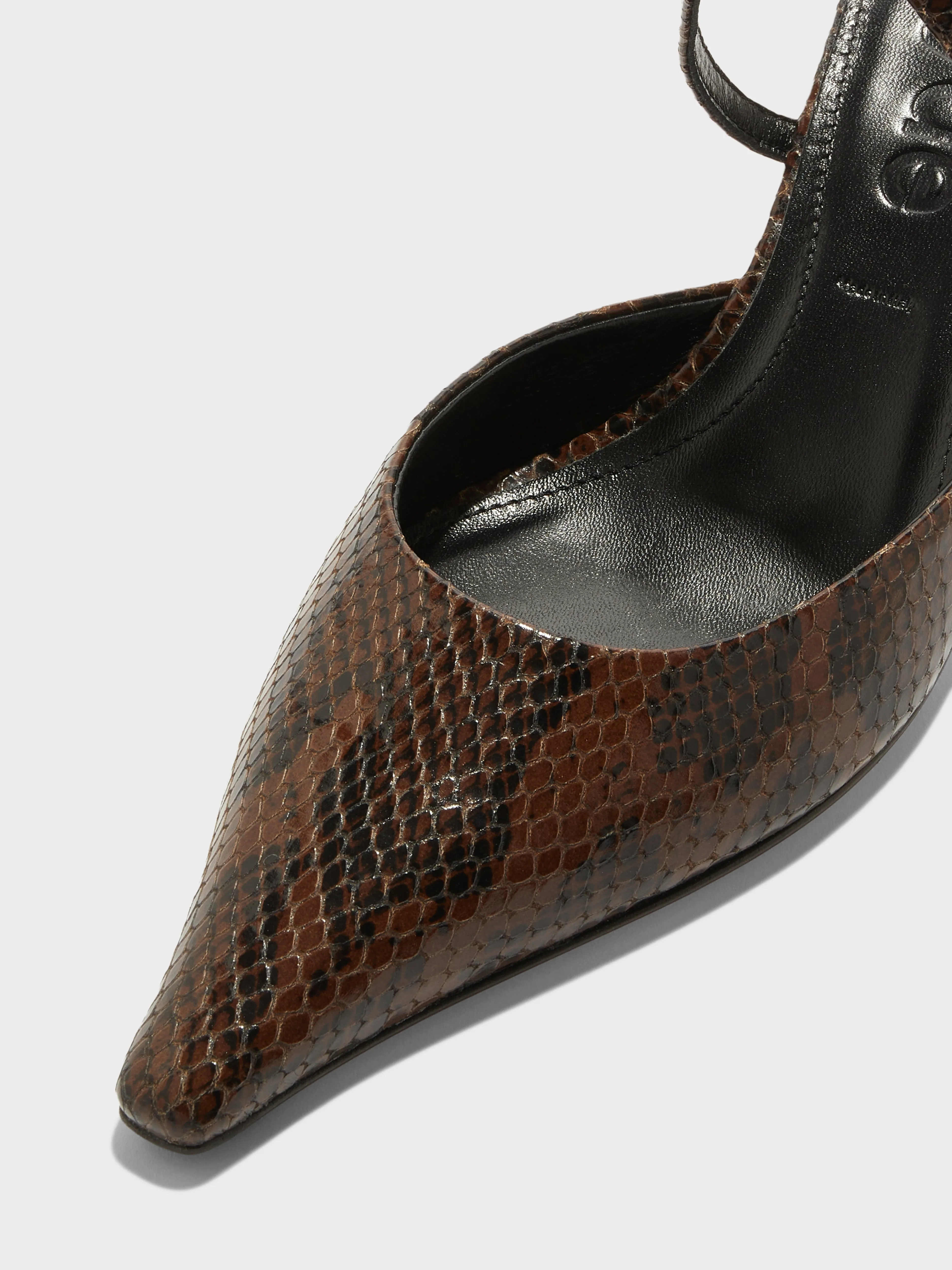 Salome Leather Stiletto Pumps sold by Aeyde product image thumbnail 3