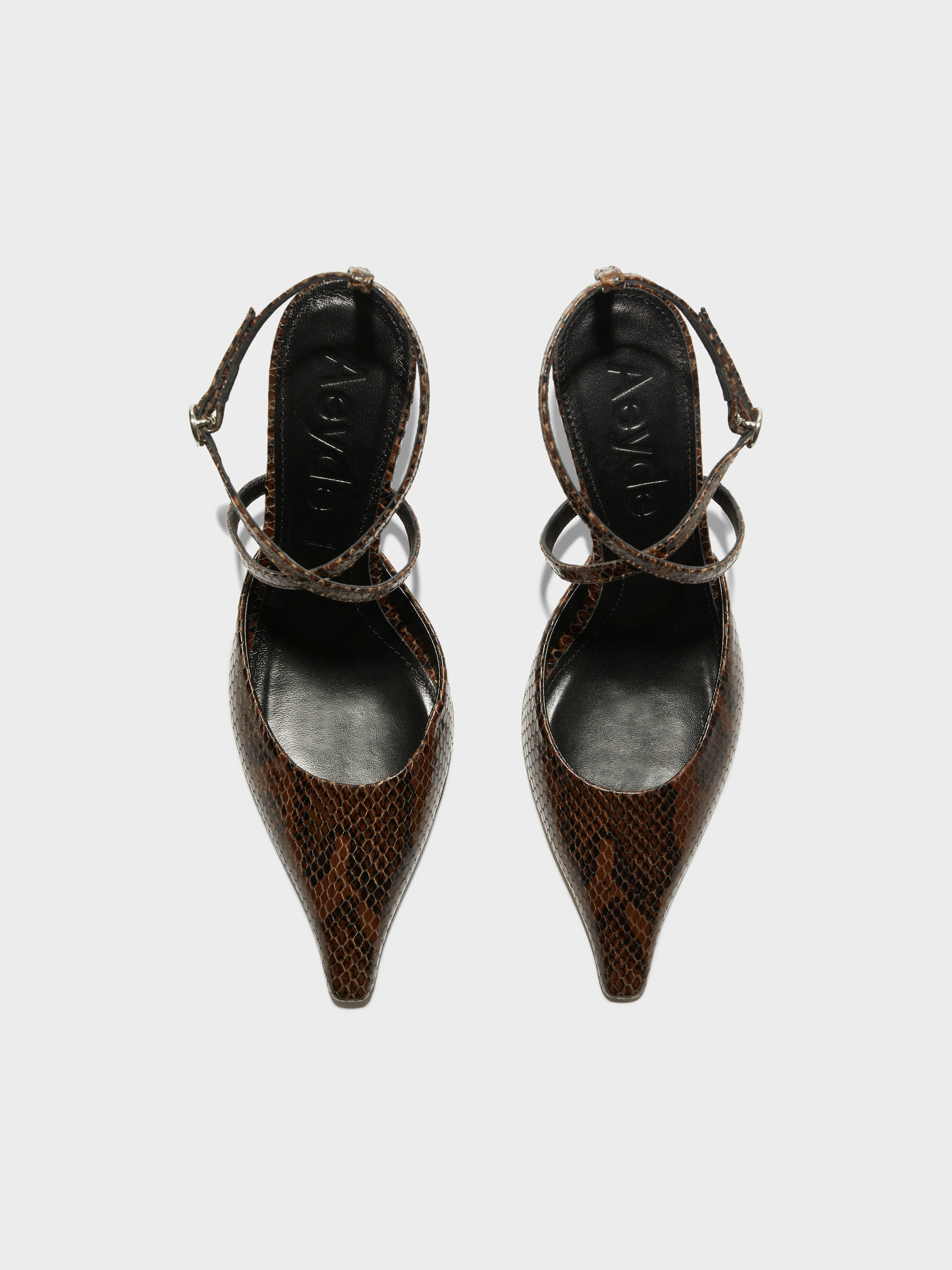 Salome Leather Stiletto Pumps sold by Aeyde product image thumbnail 5