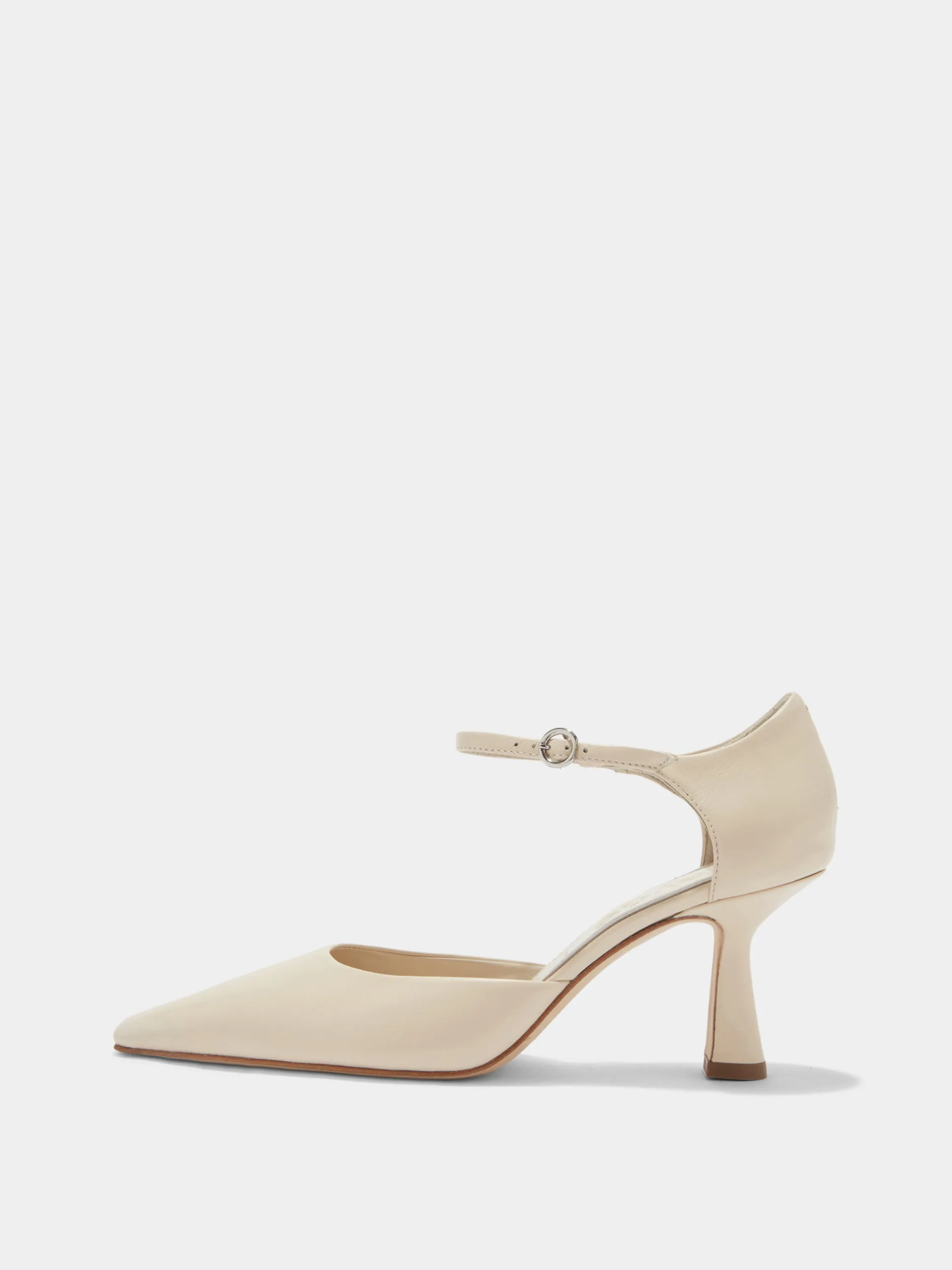 Salvi Leather Ankle Strap Pumps sold by Aeyde