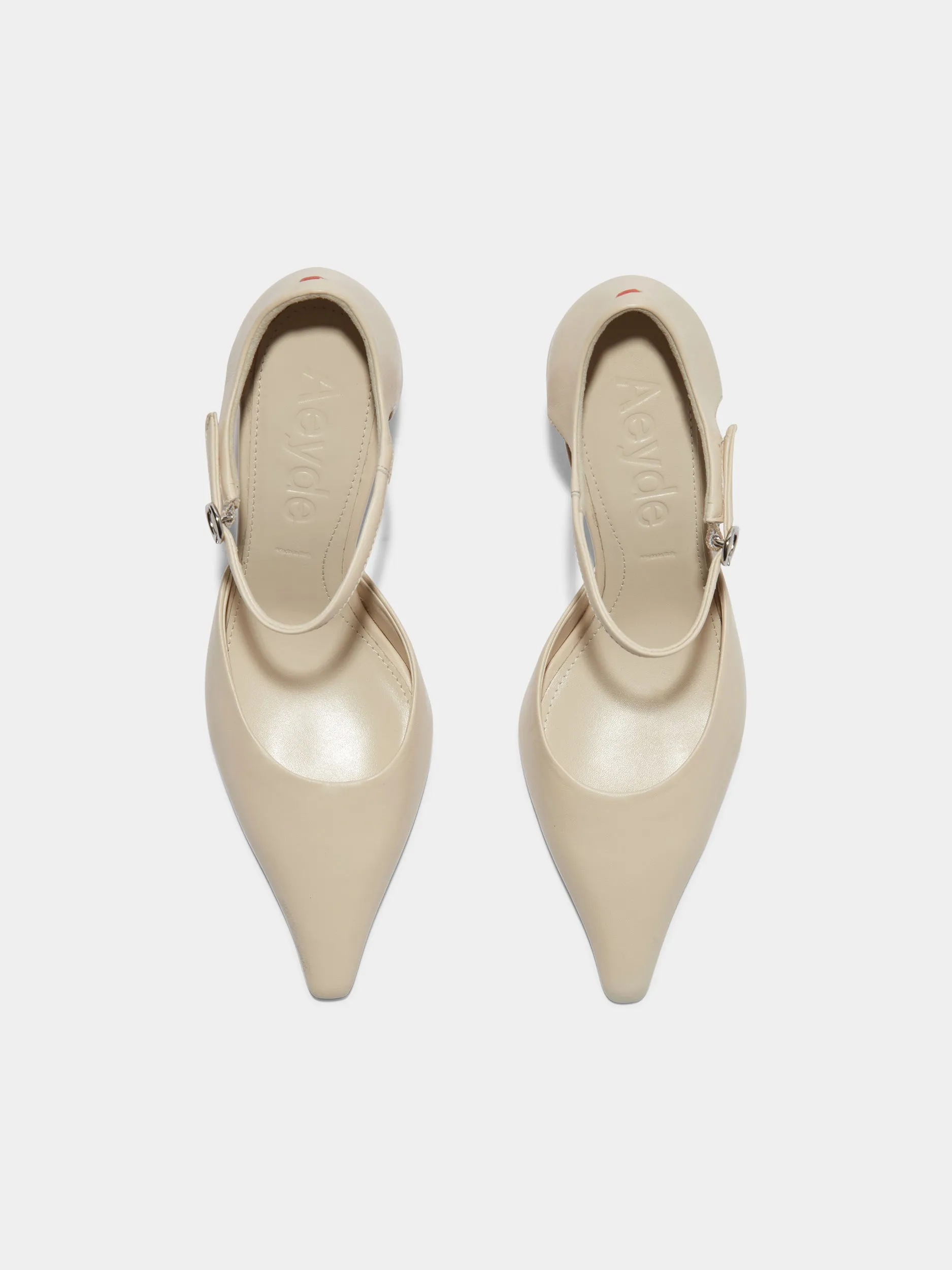 Salvi Leather Ankle Strap Pumps sold by Aeyde product image thumbnail 5