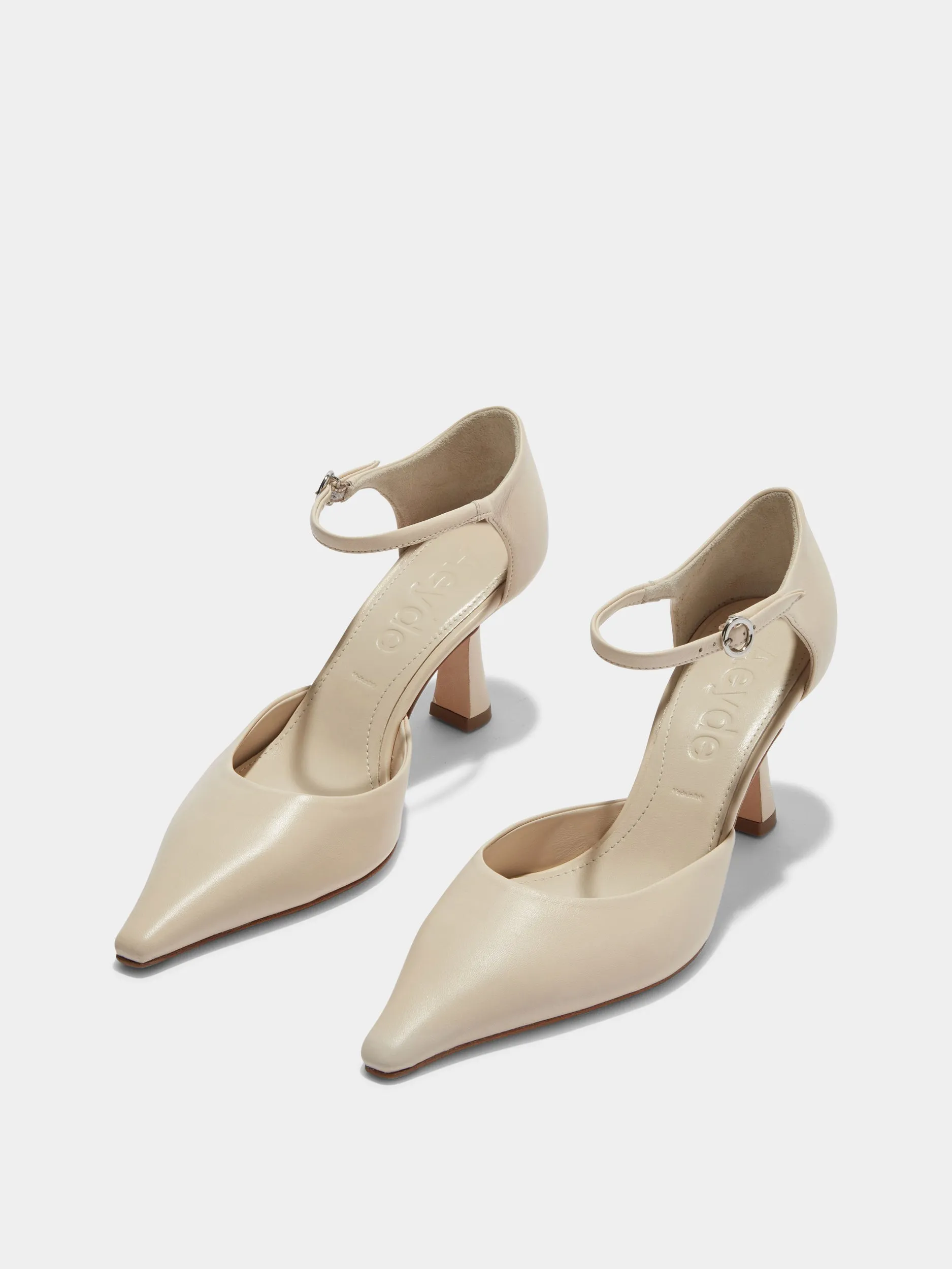 Salvi Leather Ankle Strap Pumps sold by Aeyde product image thumbnail 2