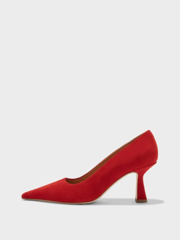 Zandra Suede Pumps sold by Aeyde