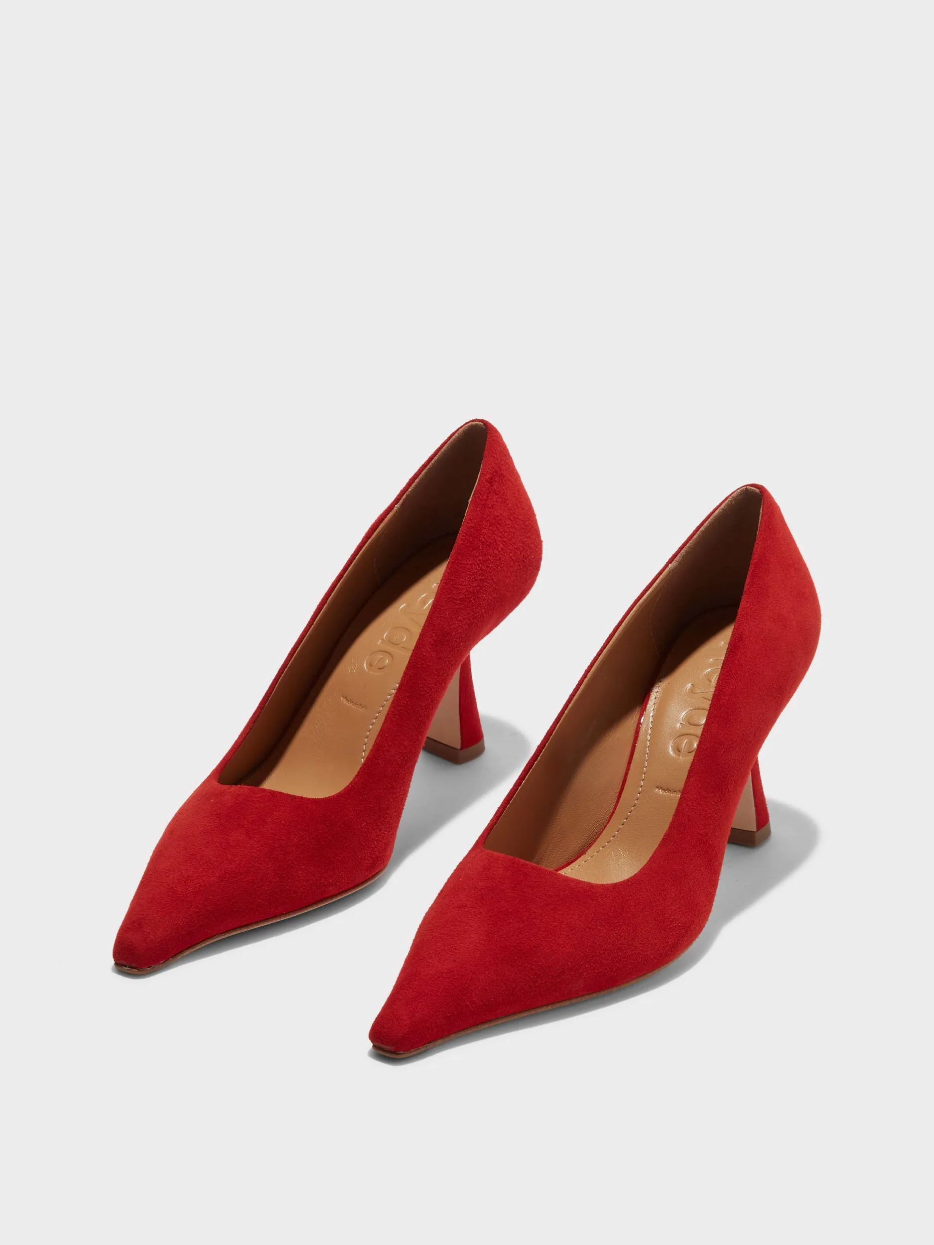 Zandra Suede Pumps sold by Aeyde product image thumbnail 2