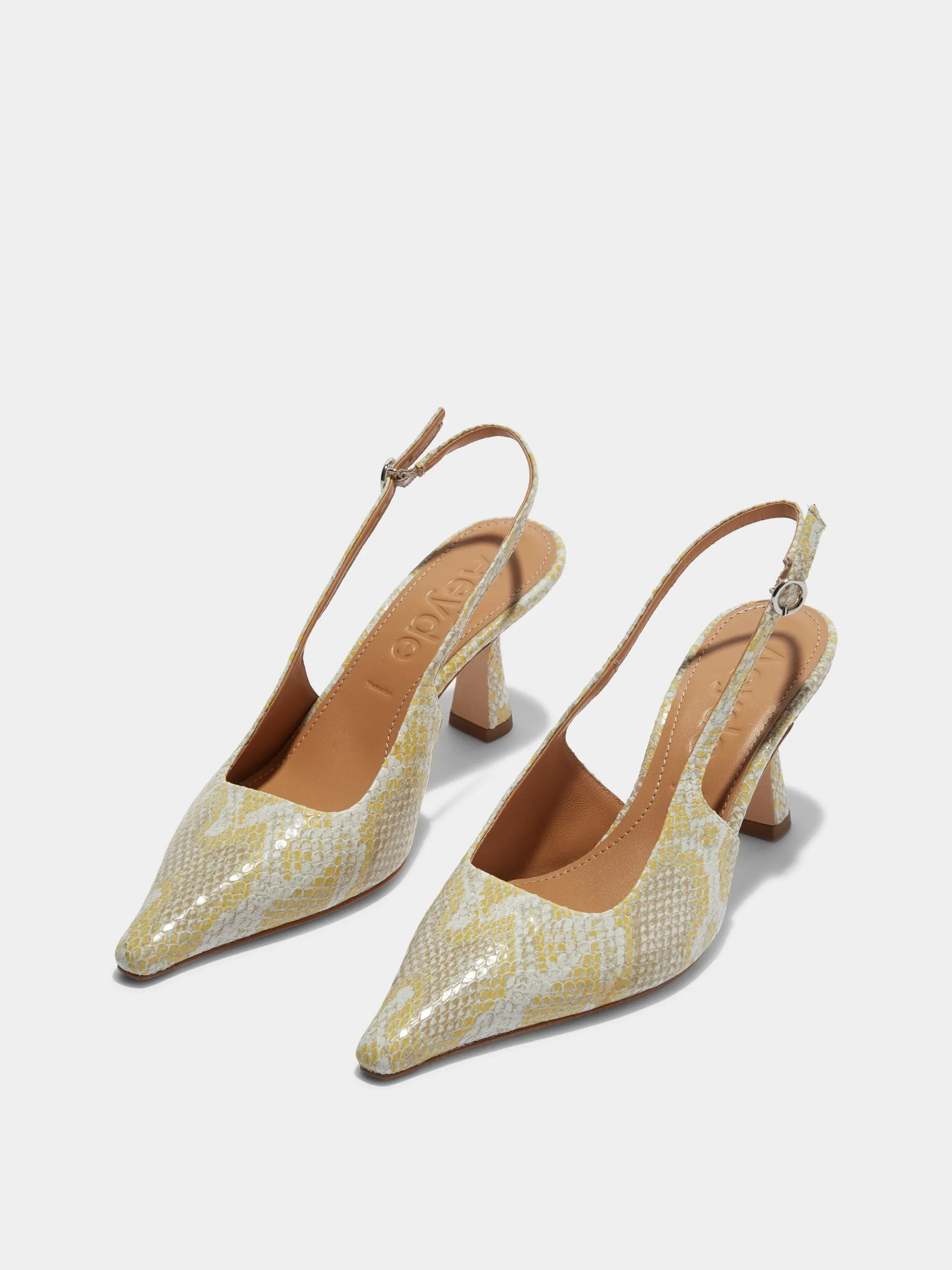 Fernanda Leather Slingback Pumps sold by Aeyde product image thumbnail 2