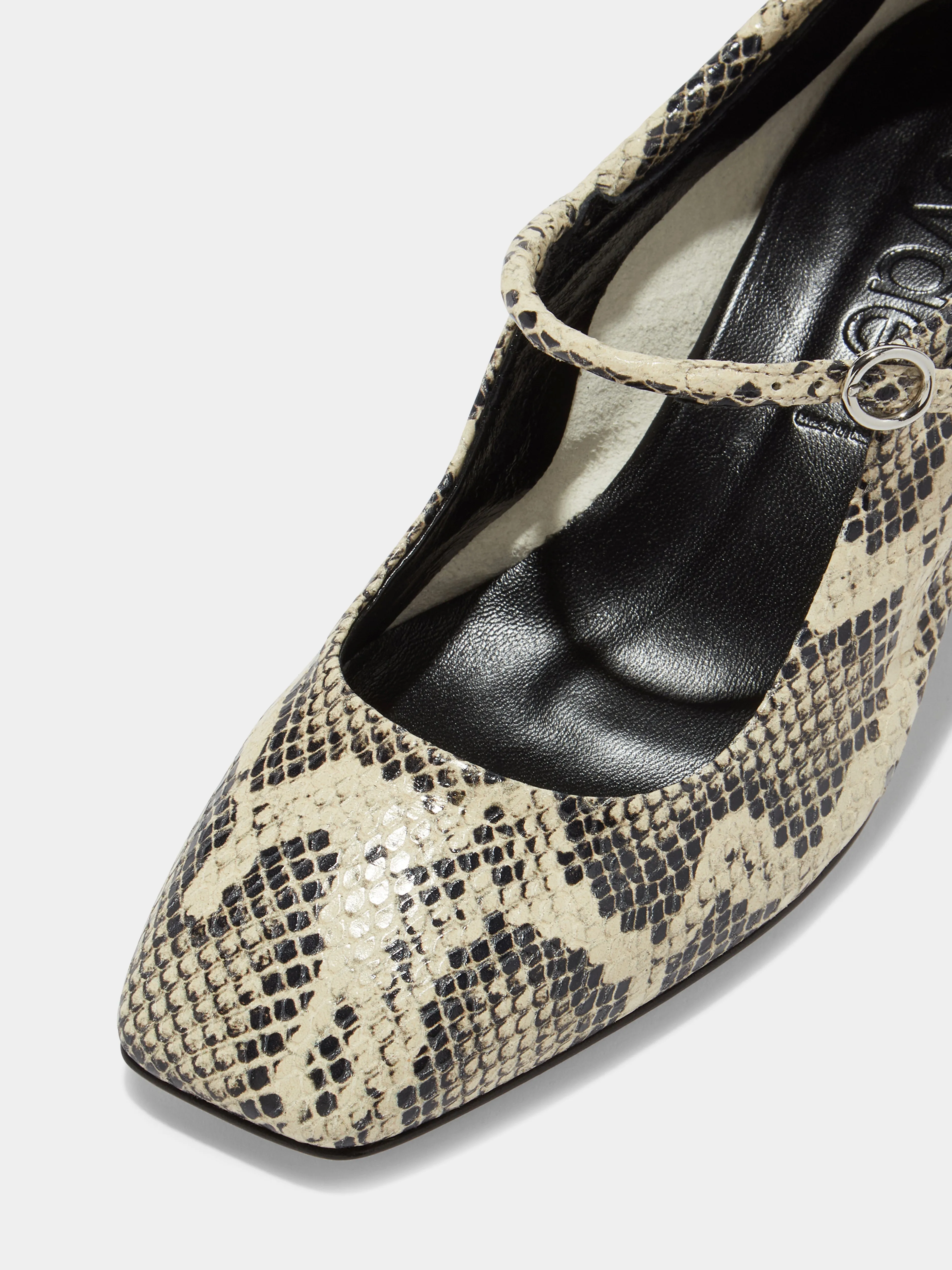Aline Leather Mary-Jane Pumps sold by Aeyde product image thumbnail 3