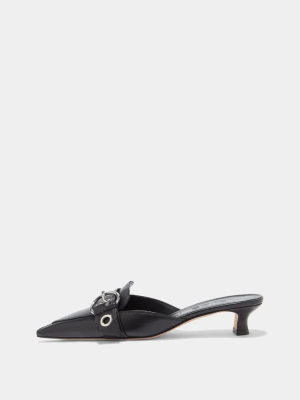 Danielle Eyelet Mules sold by Aeyde