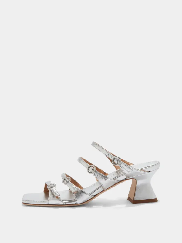 Eanna Leather Mule made by Aeyde