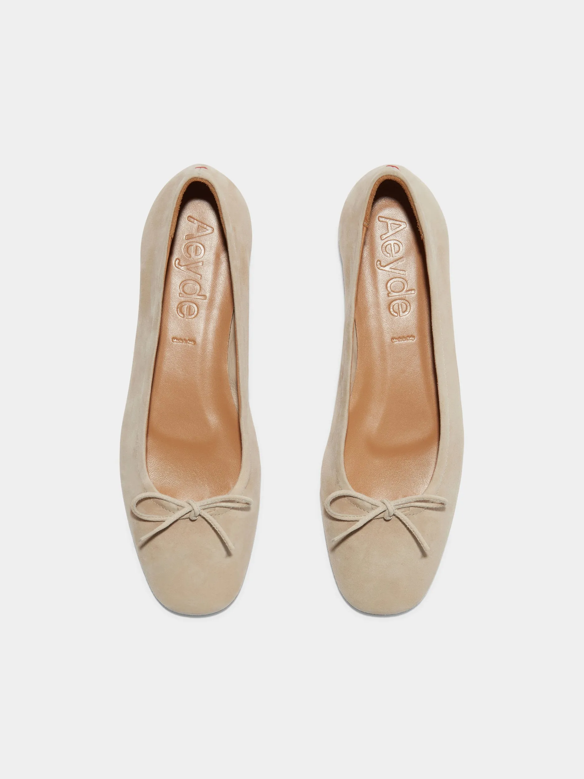 Delfina Suede Ballet Flats sold by Aeyde product image thumbnail 5