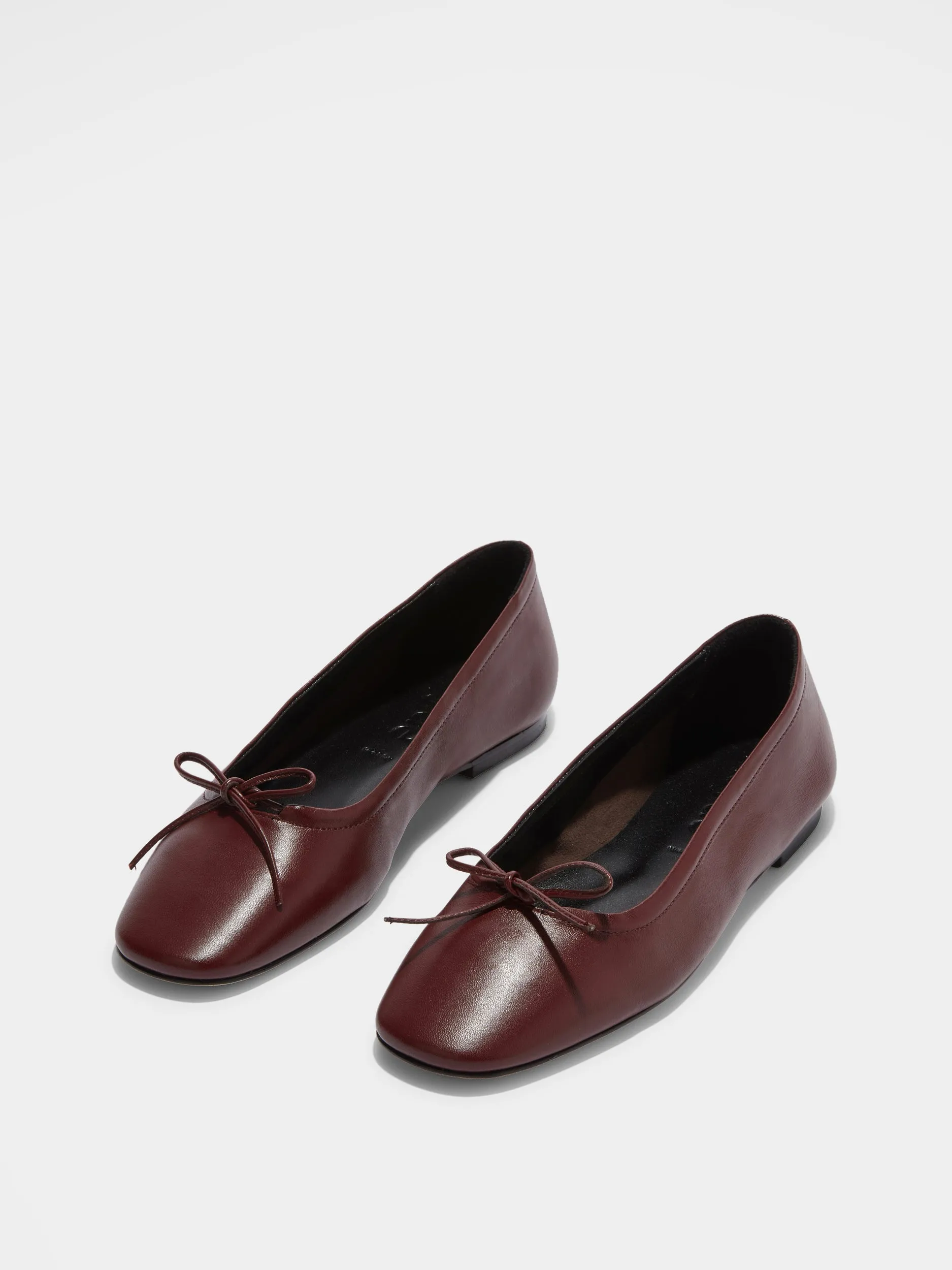 Delfina Leather Ballet Flats sold by Aeyde product image thumbnail 2
