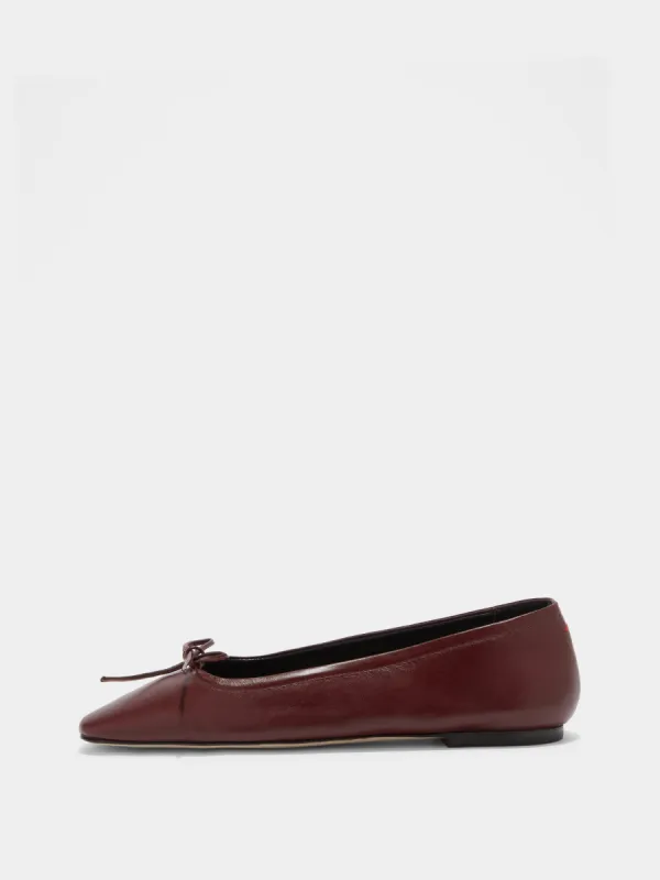 Delfina Leather Ballet Flats sold by Aeyde
