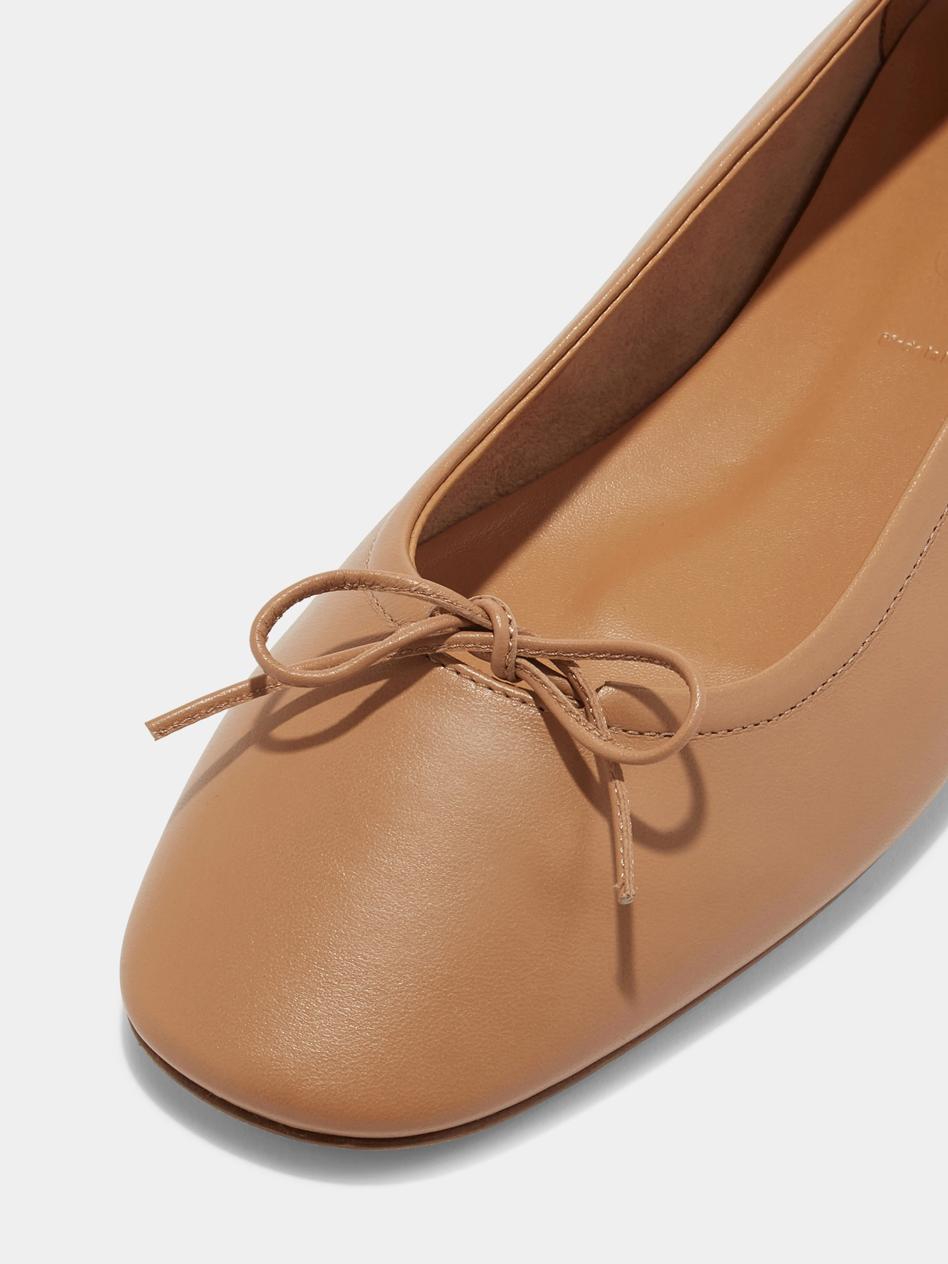 Delfina Leather Ballet Flats sold by Aeyde product image thumbnail 3