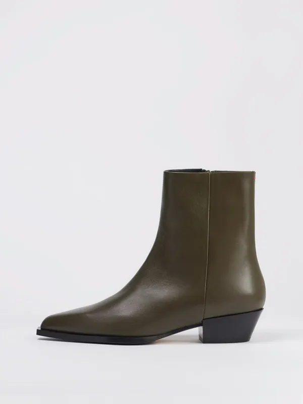 Ruby Leather Ankle Boots sold by Aeyde