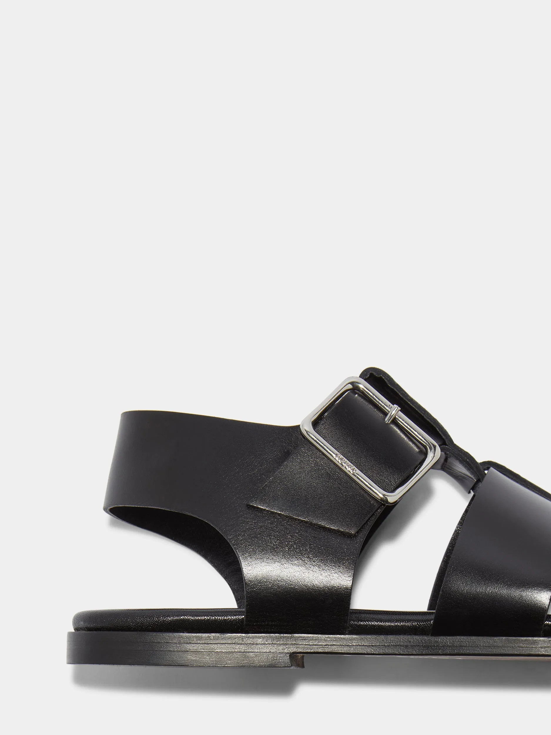 Whit Leather Sandals sold by Aeyde product image thumbnail 4