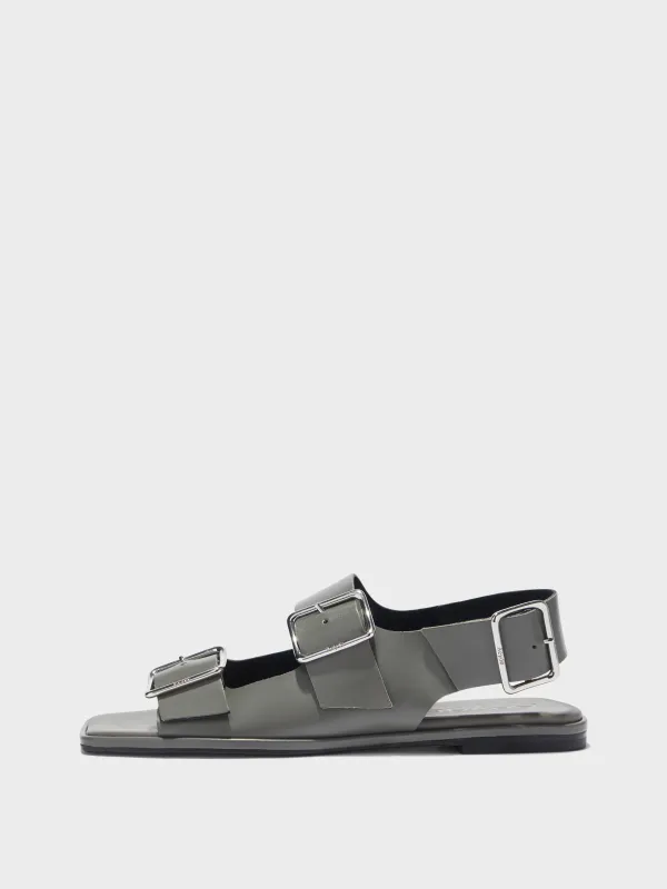 Thekla Leather Slingback Sandals sold by Aeyde