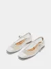 Uma Mesh Toe-Cap Mary-Jane Flats sold by Aeyde
