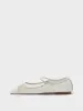 Uma Mesh Toe-Cap Mary-Jane Flats sold by Aeyde