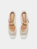 Uma Mesh Toe-Cap Mary-Jane Flats sold by Aeyde