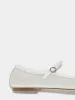 Uma Mesh Toe-Cap Mary-Jane Flats sold by Aeyde