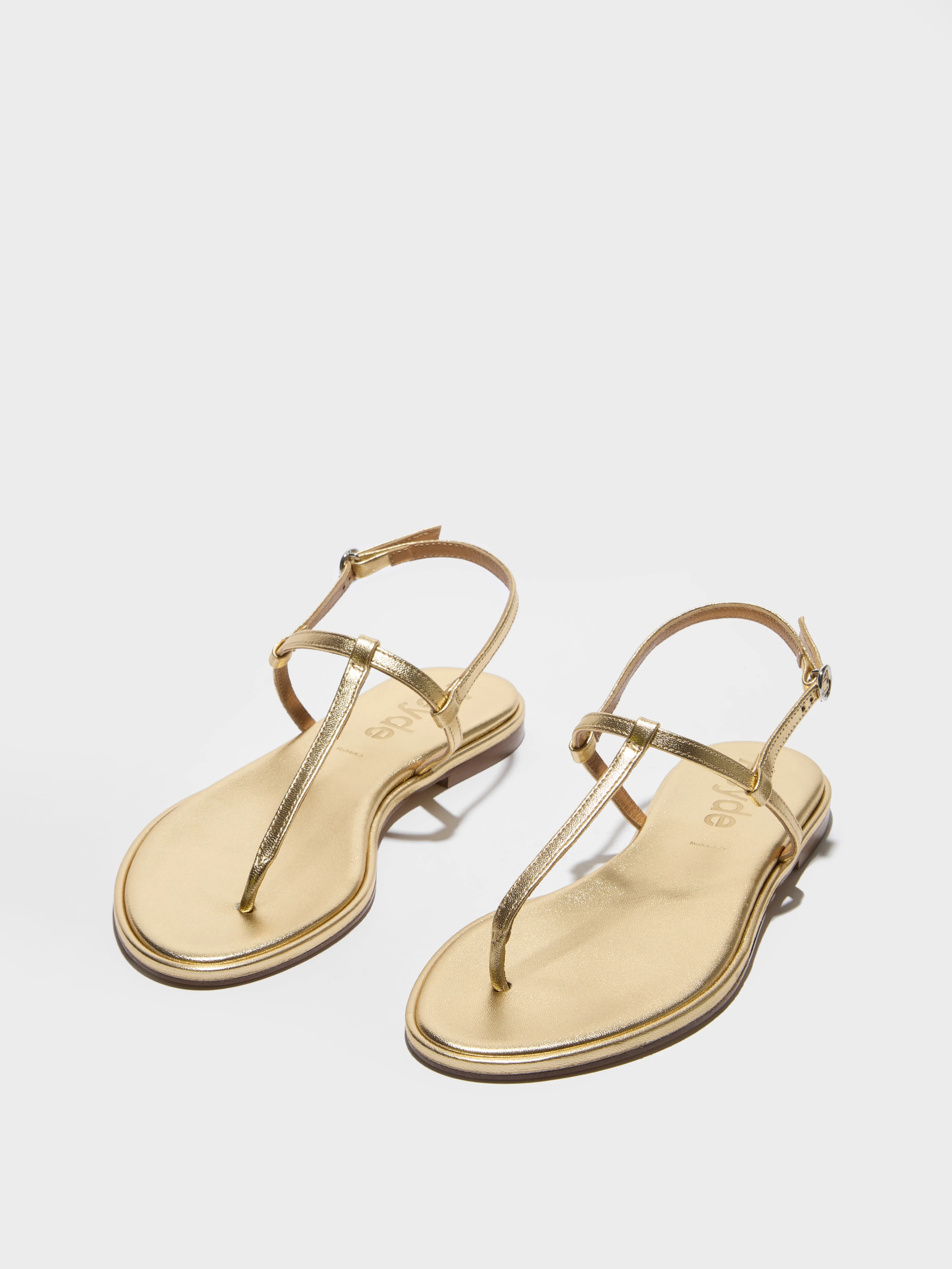 Nala Leather Toe-Post Sandals sold by Aeyde product image thumbnail 2