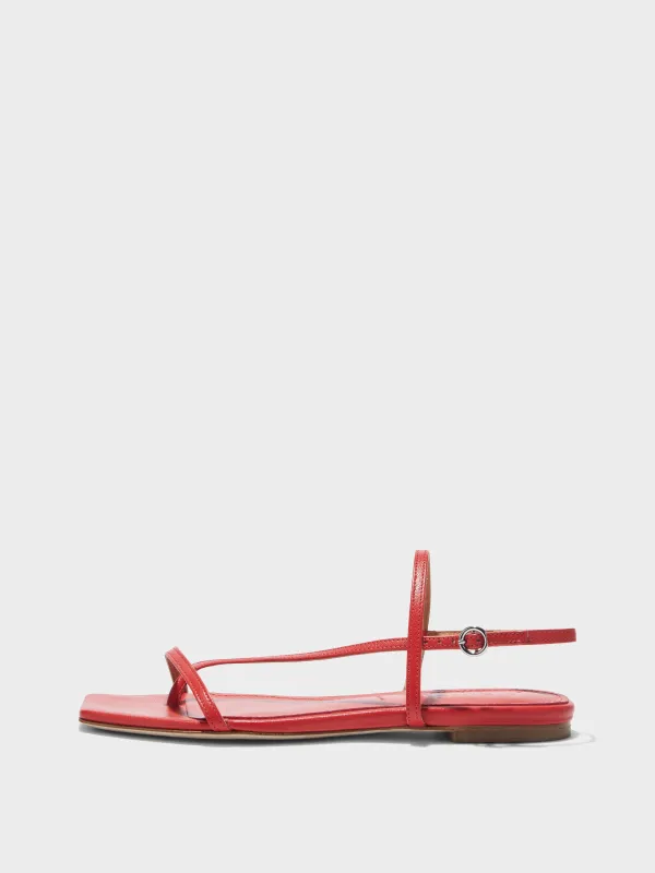 Ella Leather Toe-Post Sandals sold by Aeyde