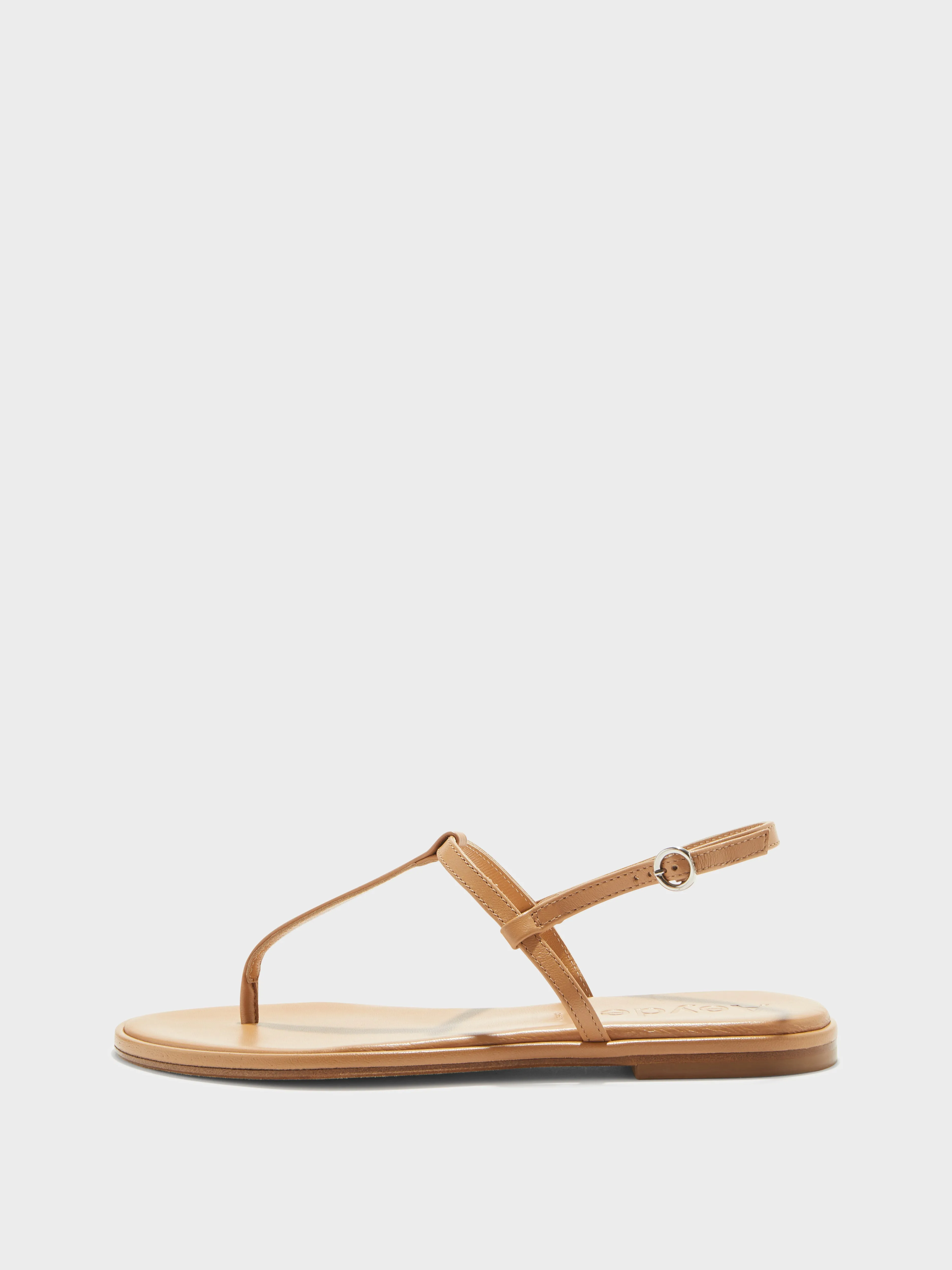 Nala Leather Toe-Post Sandals sold by Aeyde