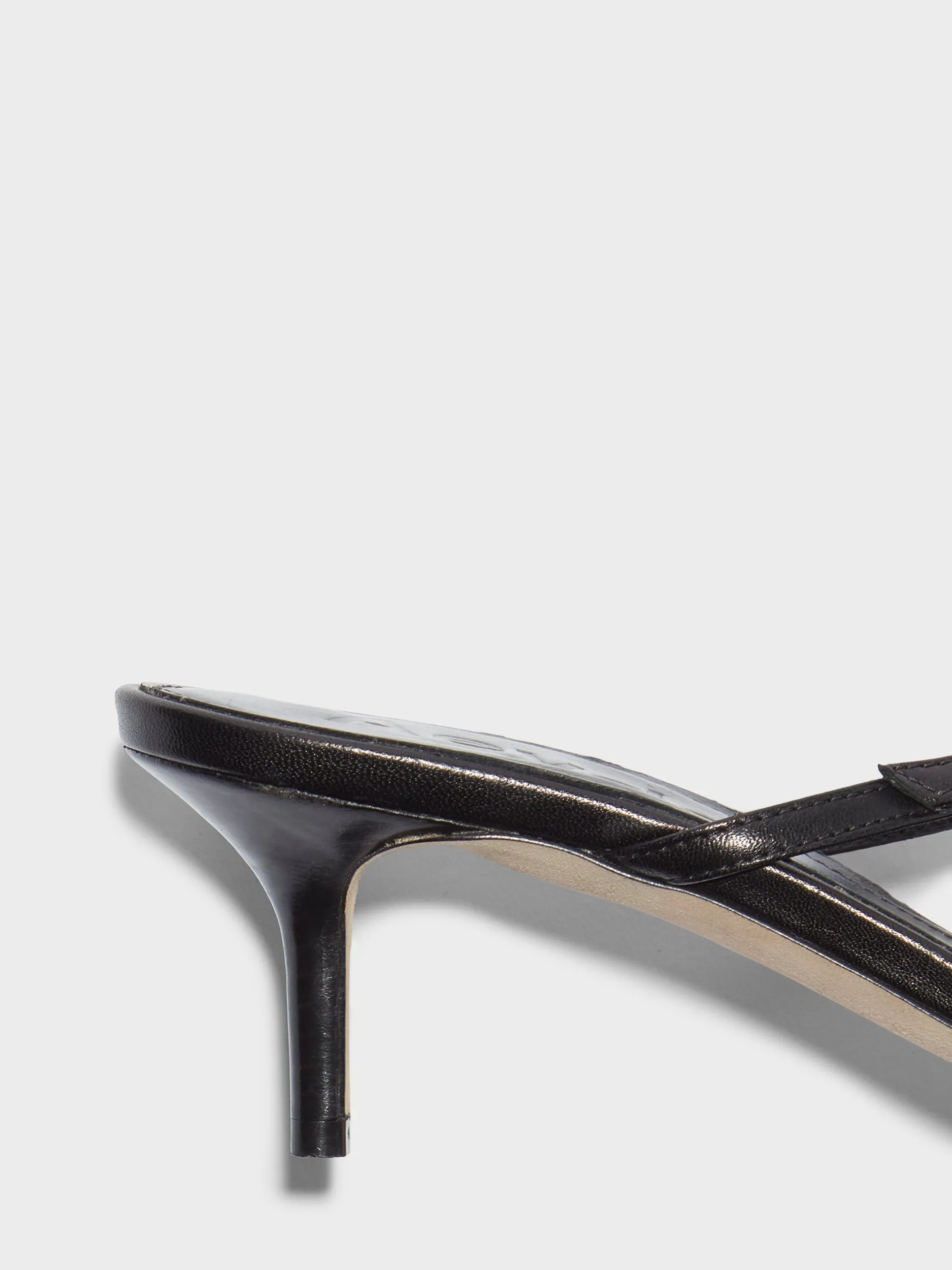 Leigh Leather Toe-Post Sandals sold by Aeyde product image thumbnail 4