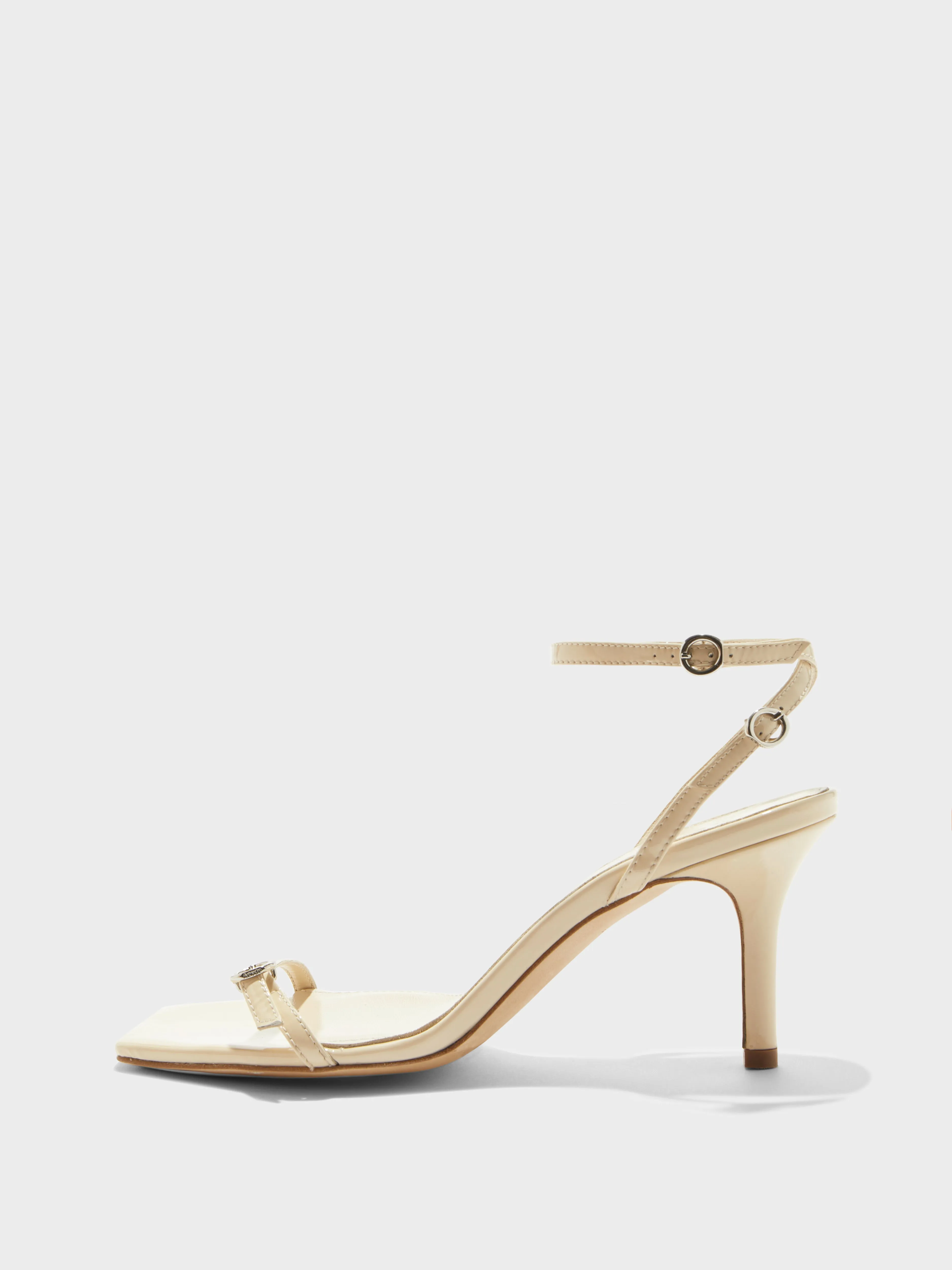 Hallie Leather Stiletto Sandals sold by Aeyde