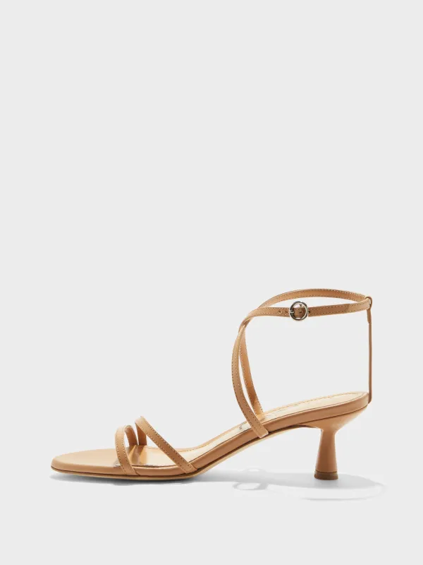 Maeve Leather Stiletto Sandals sold by Aeyde