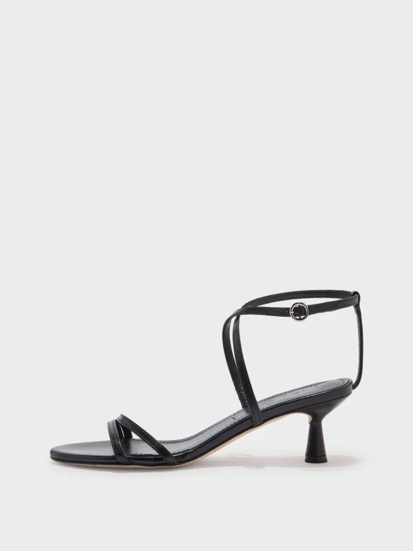 Maeve Leather Stiletto Sandals sold by Aeyde
